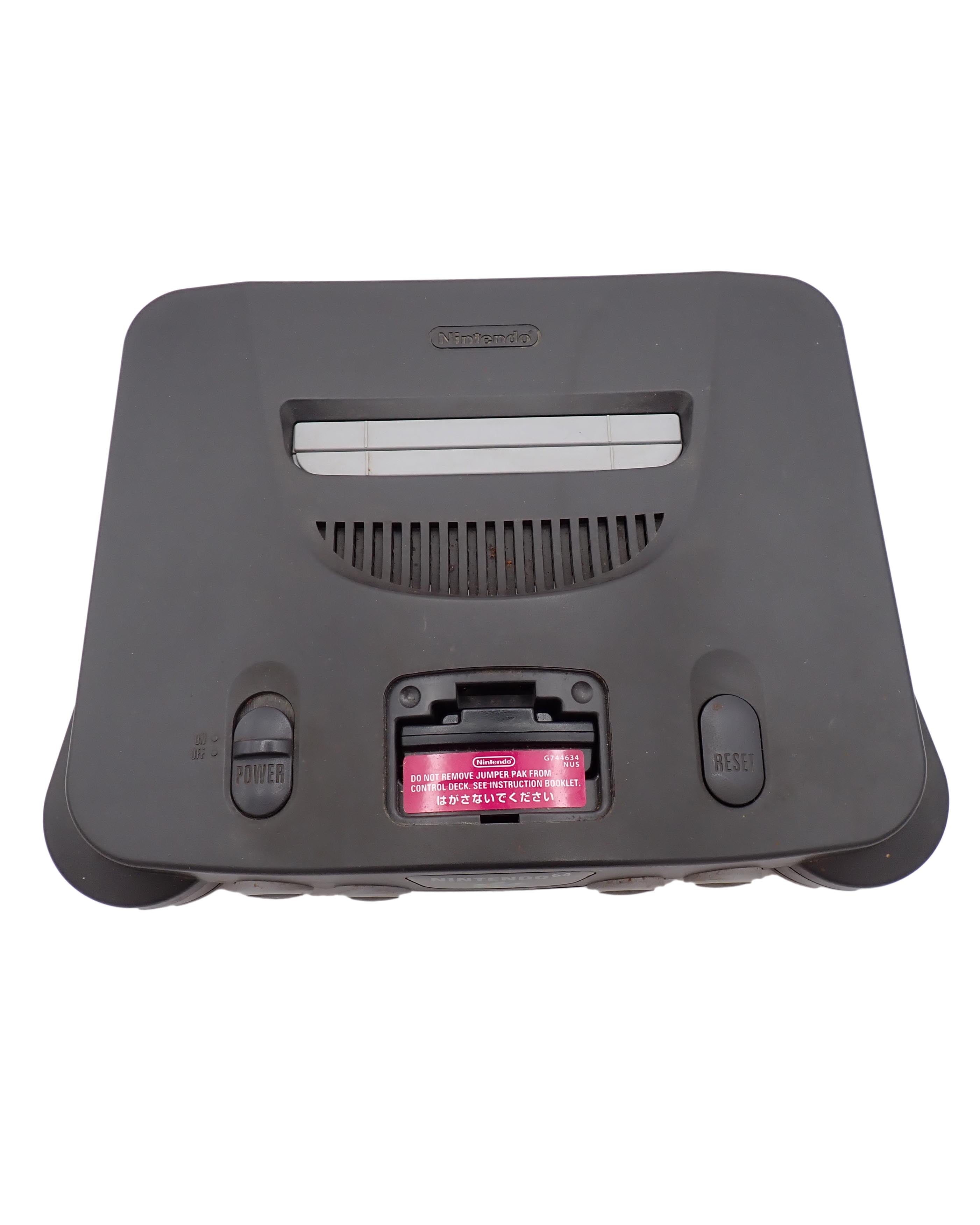 Nintendo 64 System N64 Console - Charcoal Grey