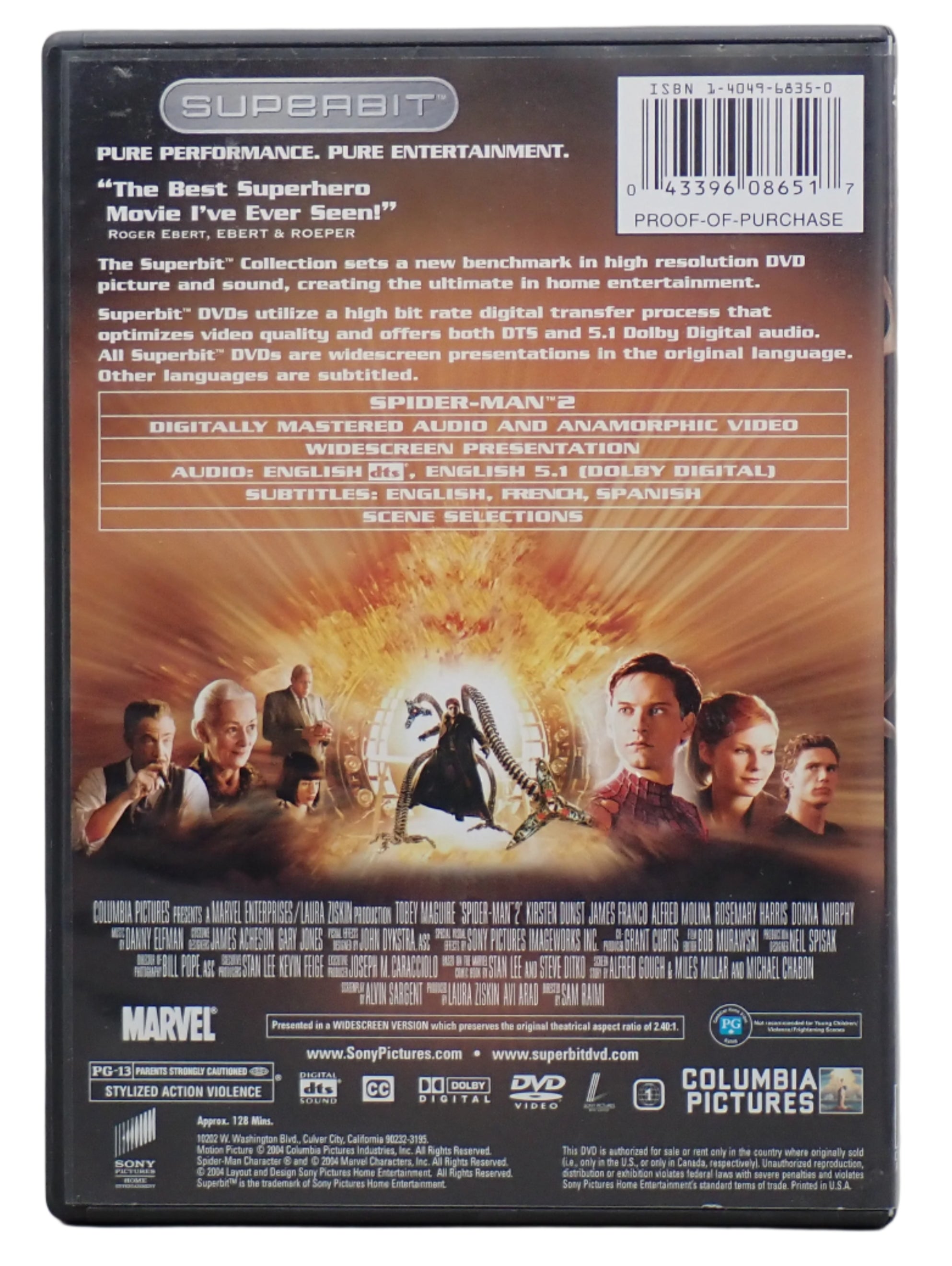 Spider-Man 2 (2004) - DVD