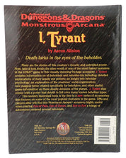 Monstrous Arcana: I, Tyrant - AD&D [Pre-Owned]
