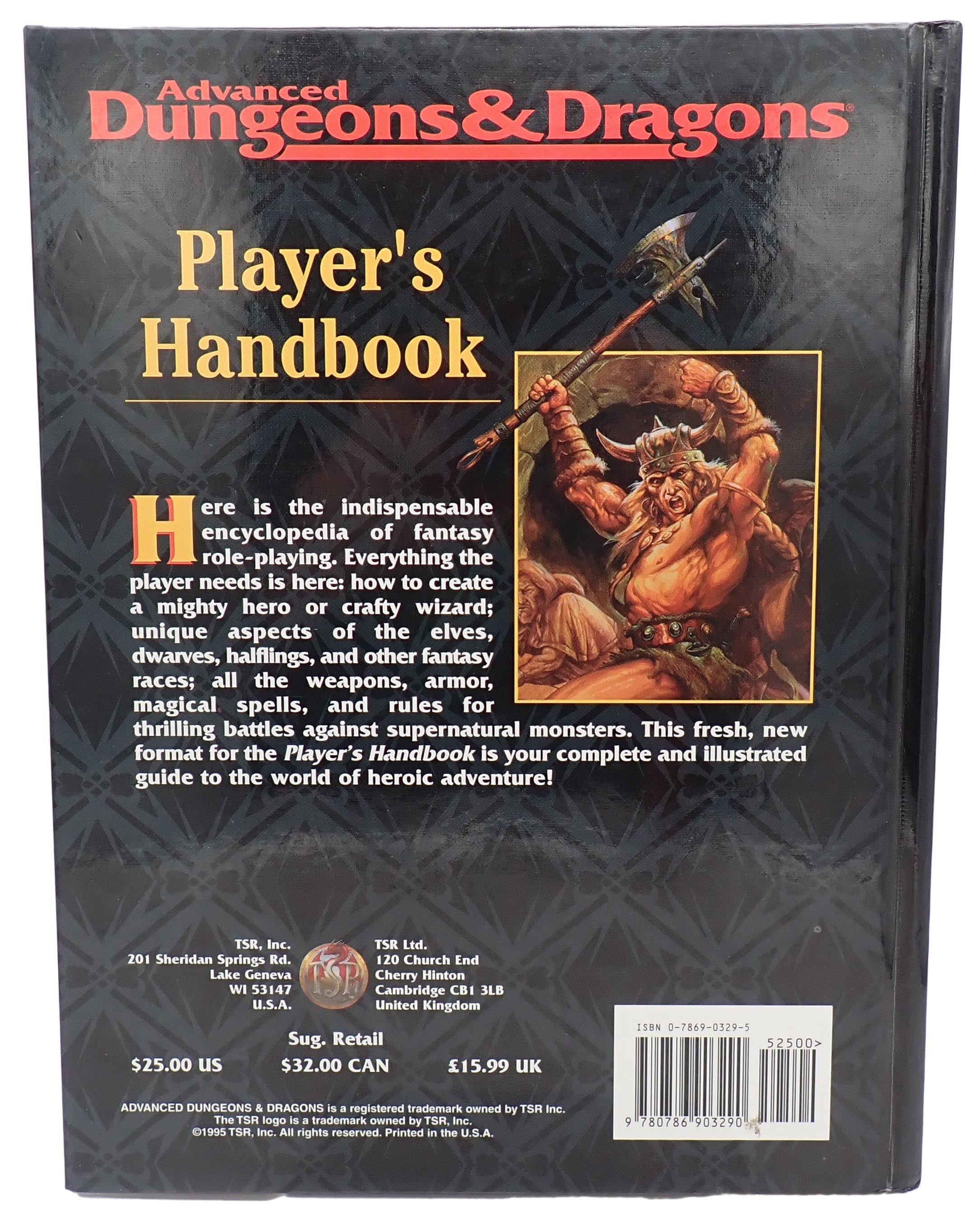 Player's Handbook - AD&D [Pre-Owned]