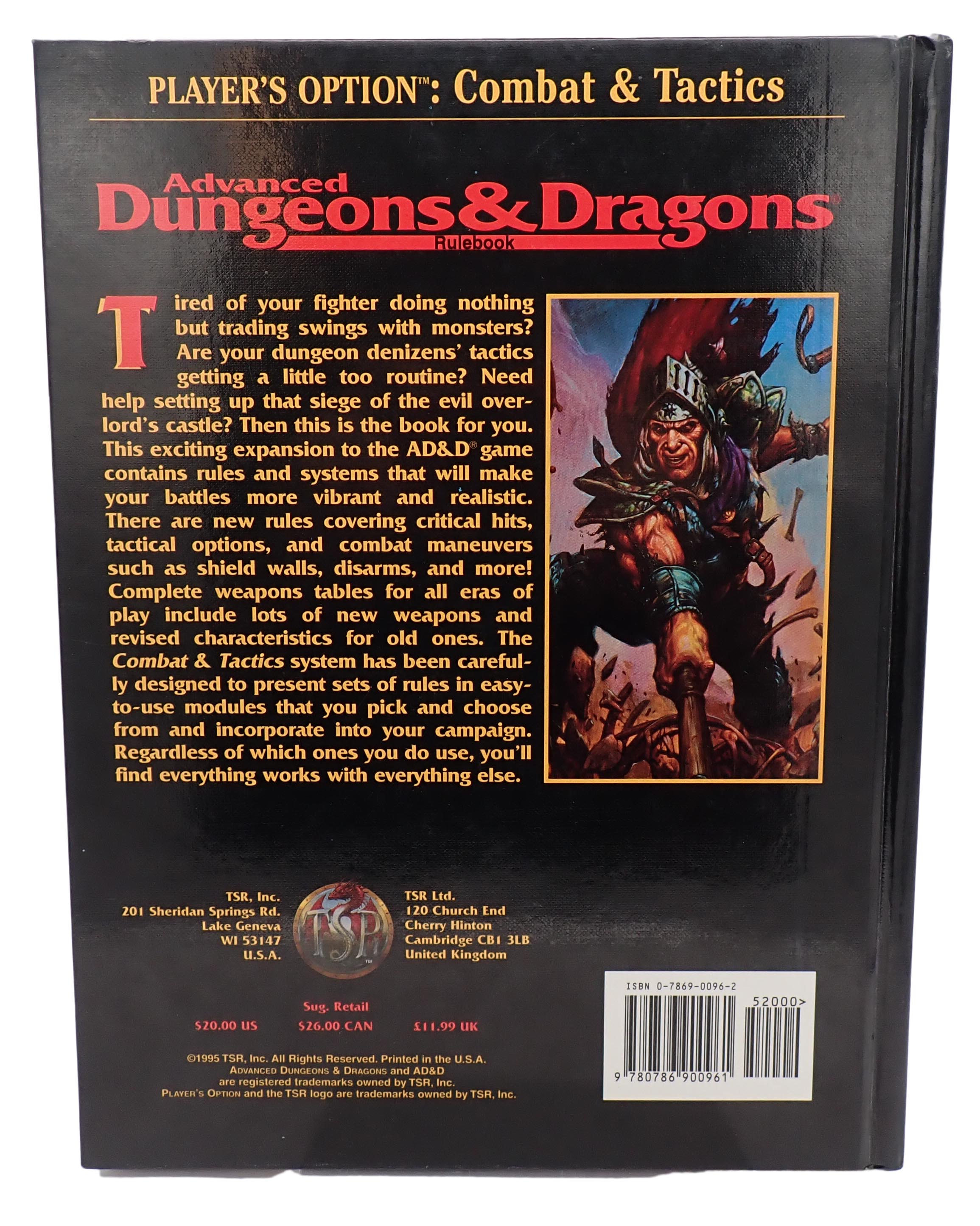 Players Opinion: Combat & Tactics - AD&D [Pre-Owned]