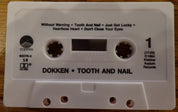 Dokken - Tooth And Nail - Cassette Tape