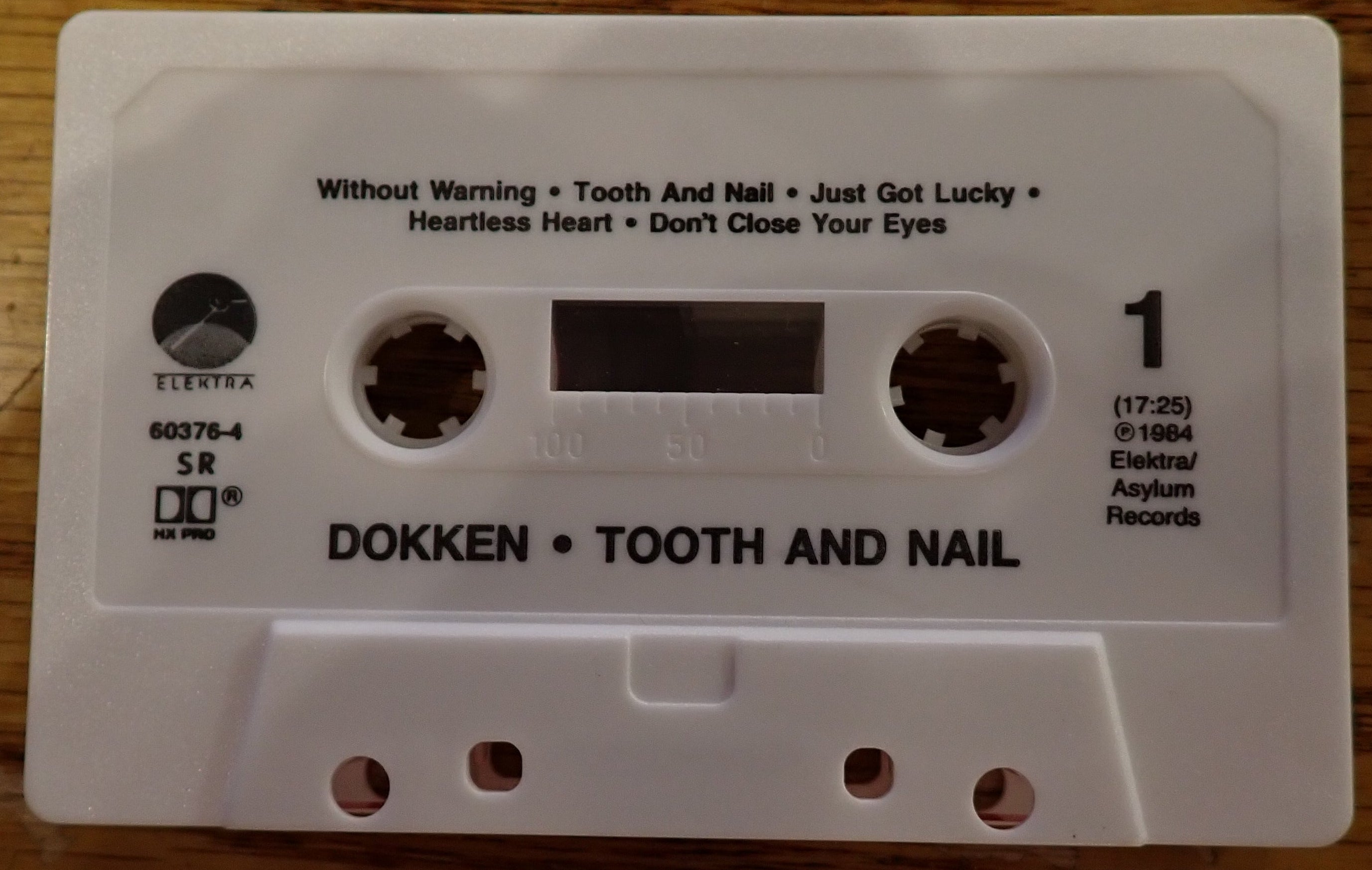 Dokken - Tooth And Nail - Cassette Tape
