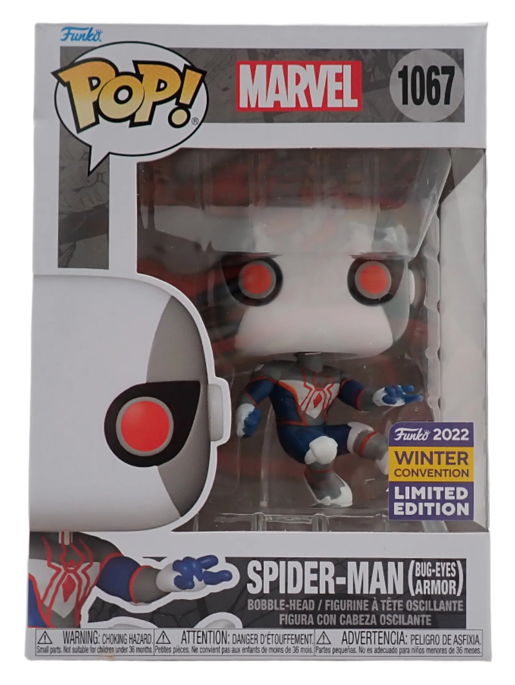 Spider-Man (Bug Eye Armor) - POP! #1067