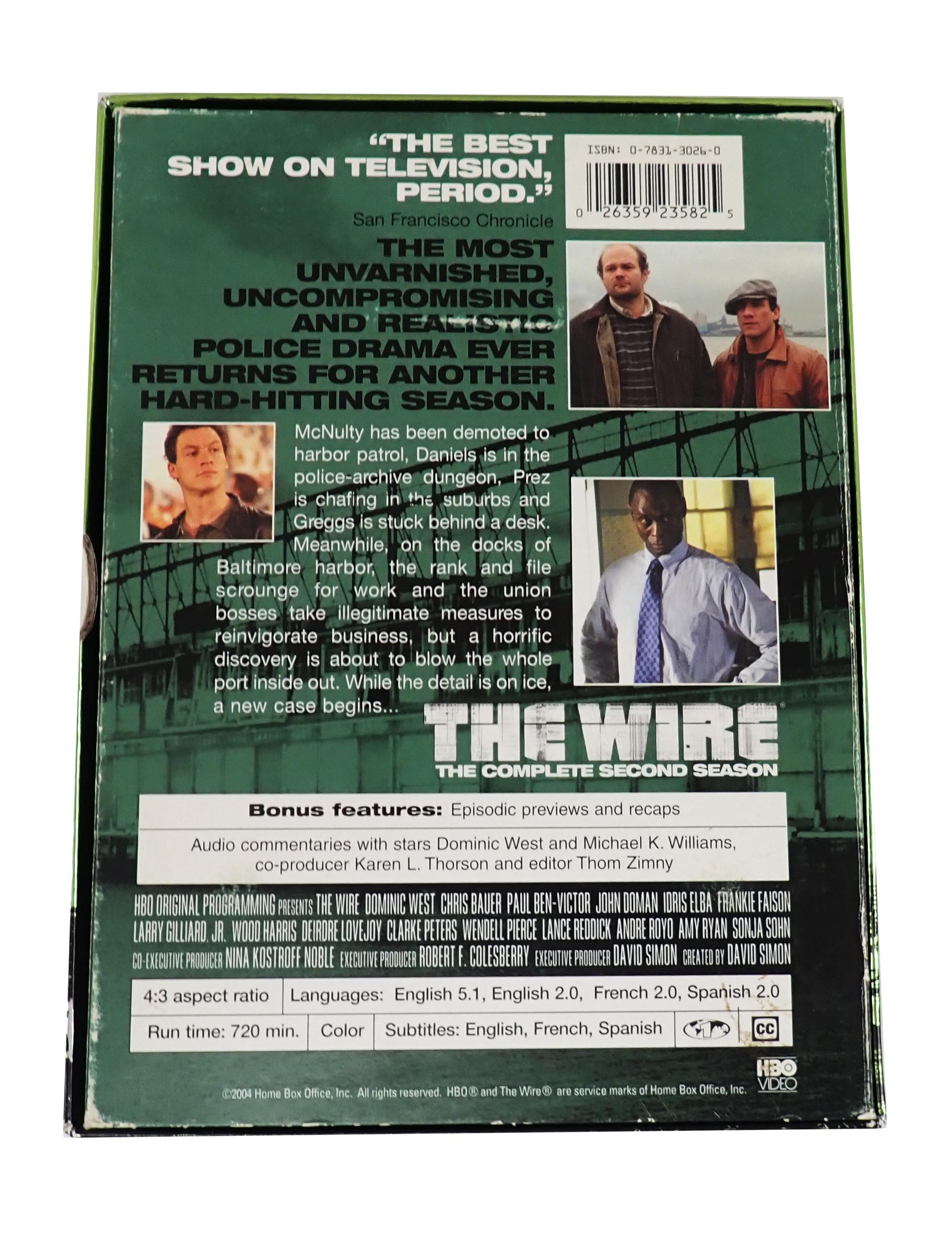 The Wire: The Complete Second Season - [DVD]