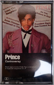 Prince - Controversy - Cassette Tape