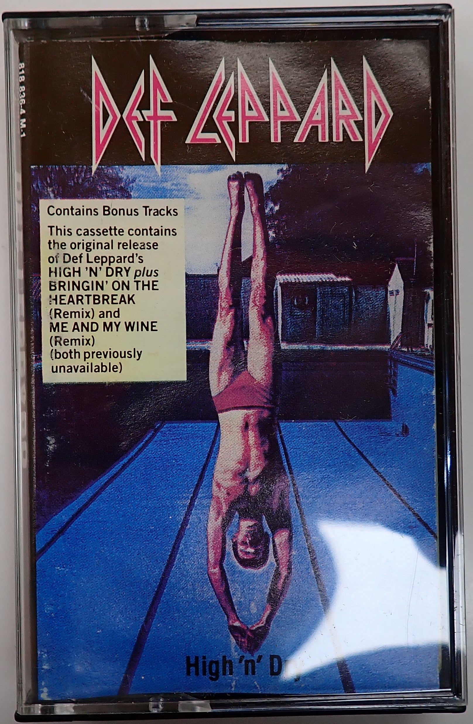 Def Leppard - High 'N' Dry - Cassette Tape