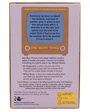 One More Thing [Pre-Owned]