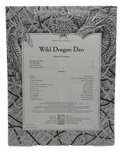 Dragon's Den Adventure & Maps - AD&D [Pre-Owned]