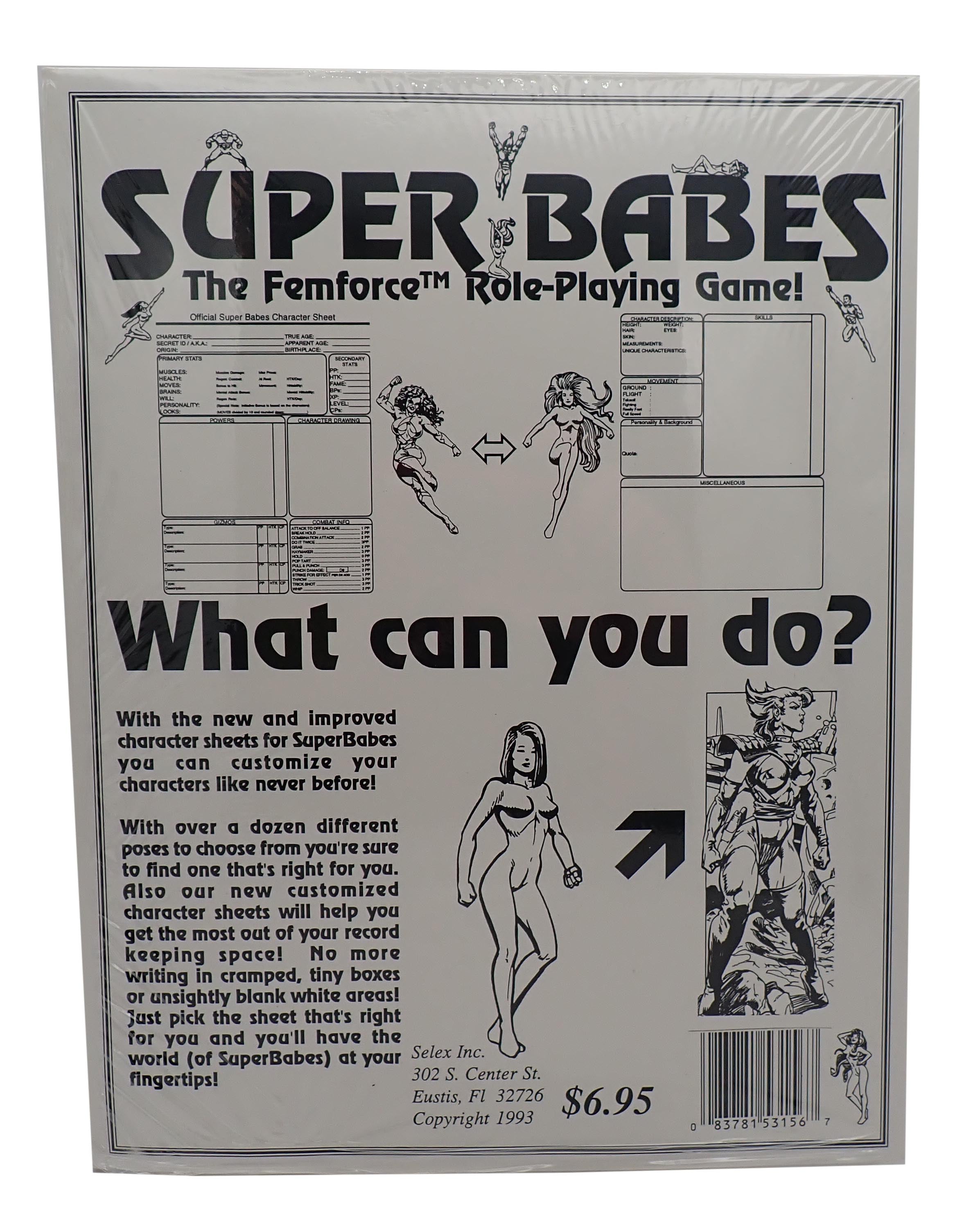 Knockouts & Powerhouses + Character Sheets - Super Babes [Pre-Owned]
