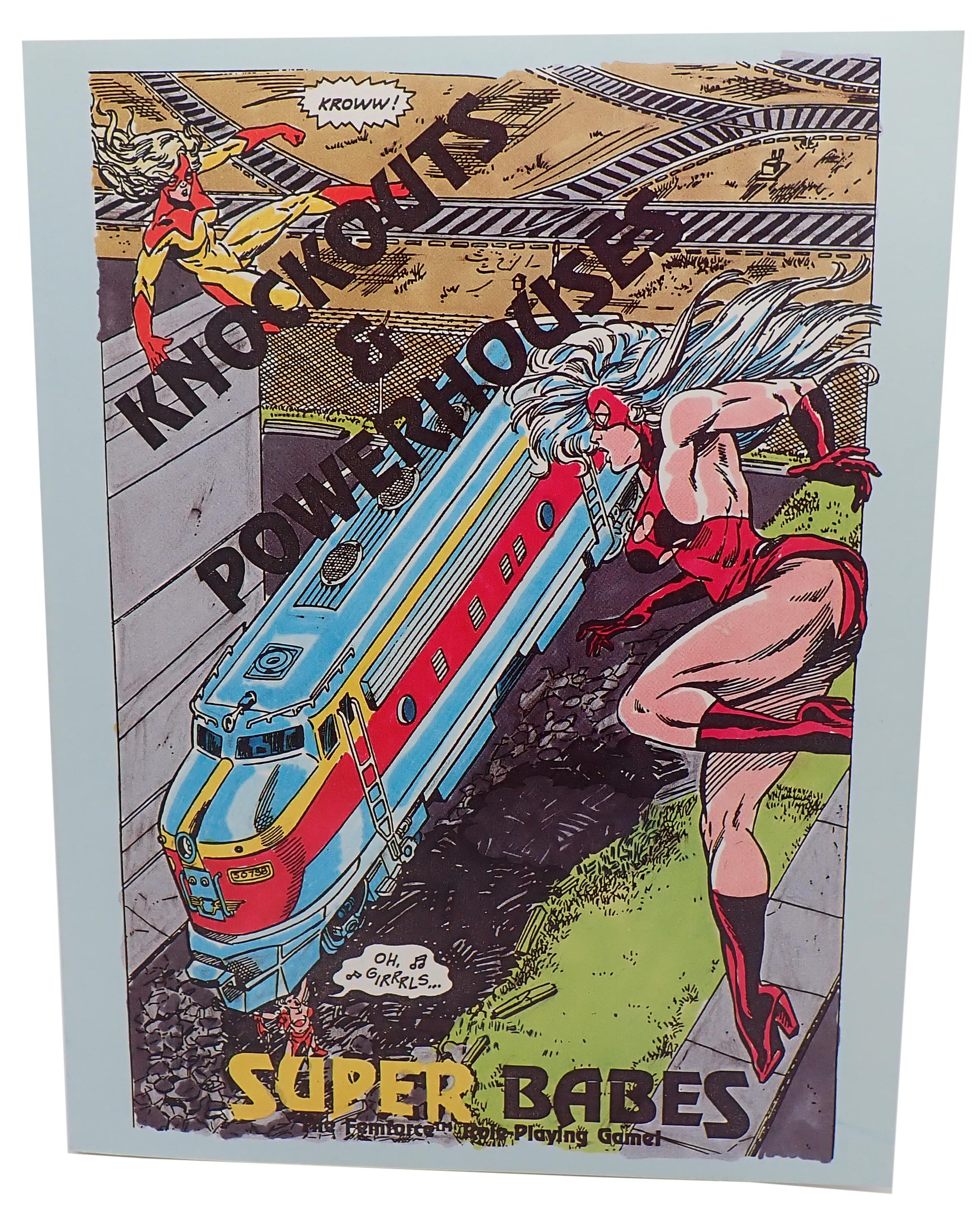 Knockouts & Powerhouses + Character Sheets - Super Babes [Pre-Owned]