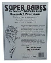 Knockouts & Powerhouses + Character Sheets - Super Babes [Pre-Owned]