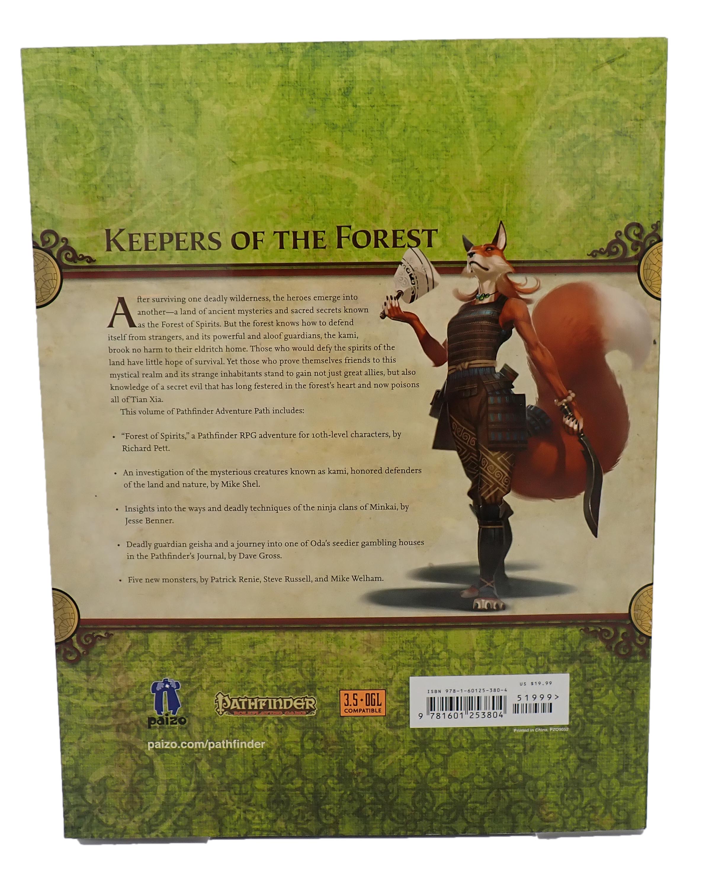 Jade Regent: Forest of Spirits - Pathfinder [Pre-Owned]