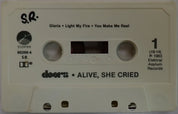 The Doors - Alive She Cried - Cassette Tape