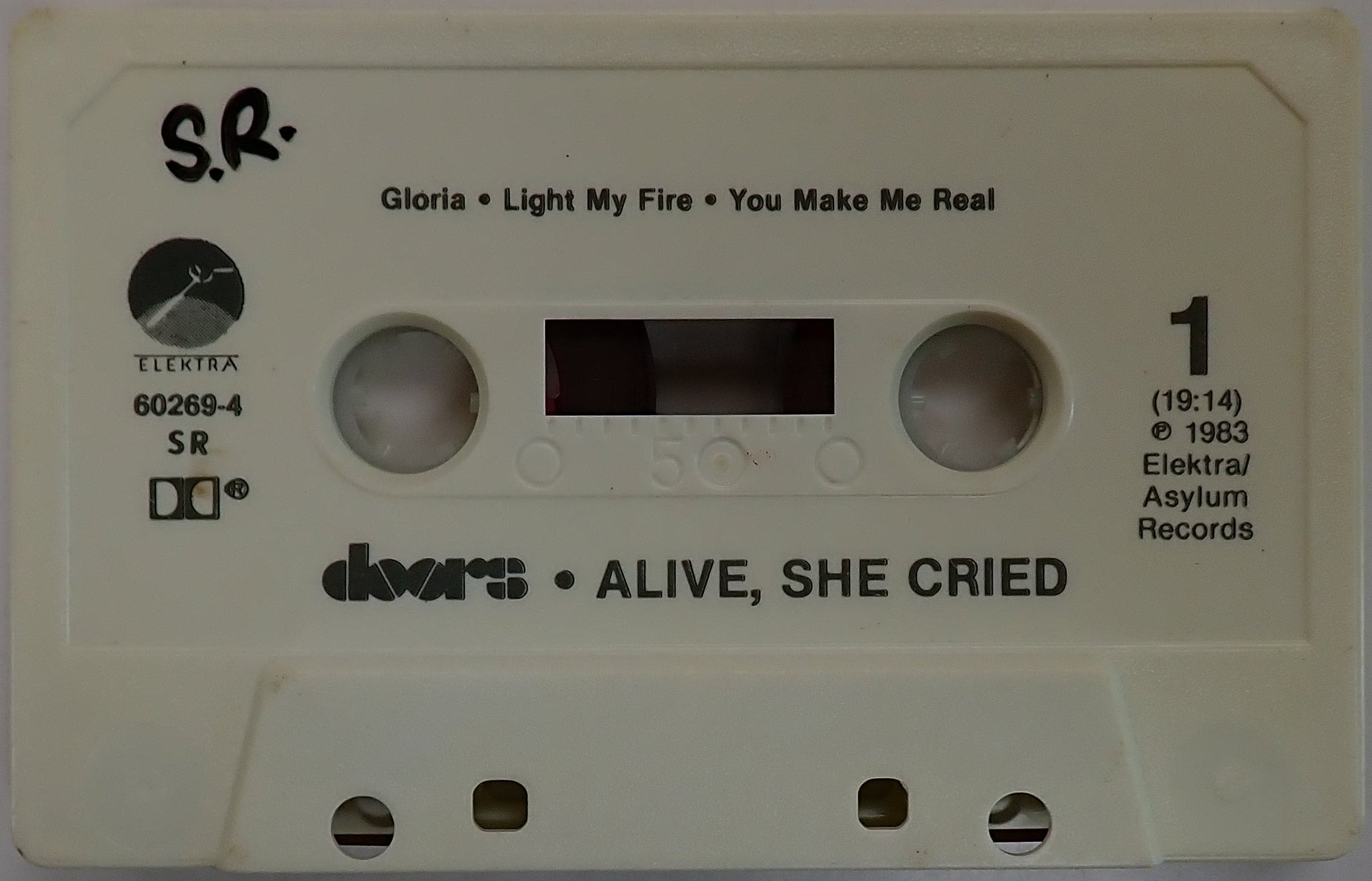 The Doors - Alive She Cried - Cassette Tape