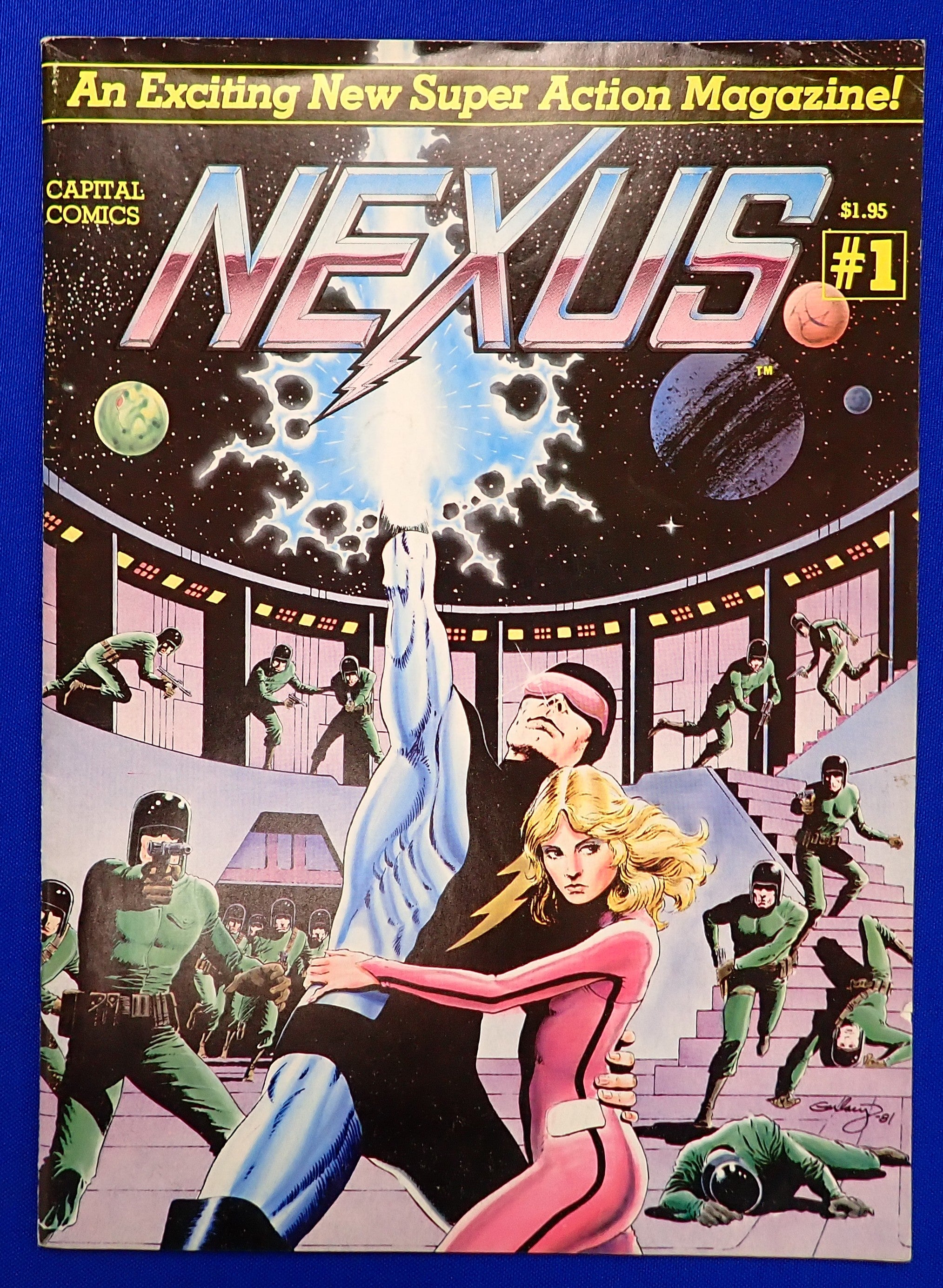 Nexus #1 (1981) - VF+ (8.5) - Mike Baron + Steve Rude