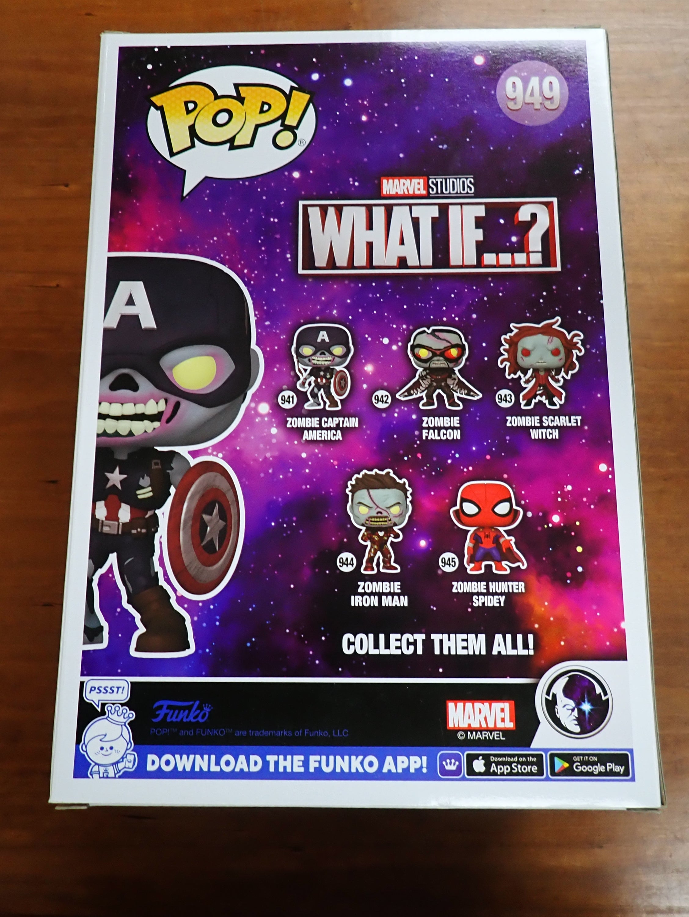 Zombie Captain America - POP! #949