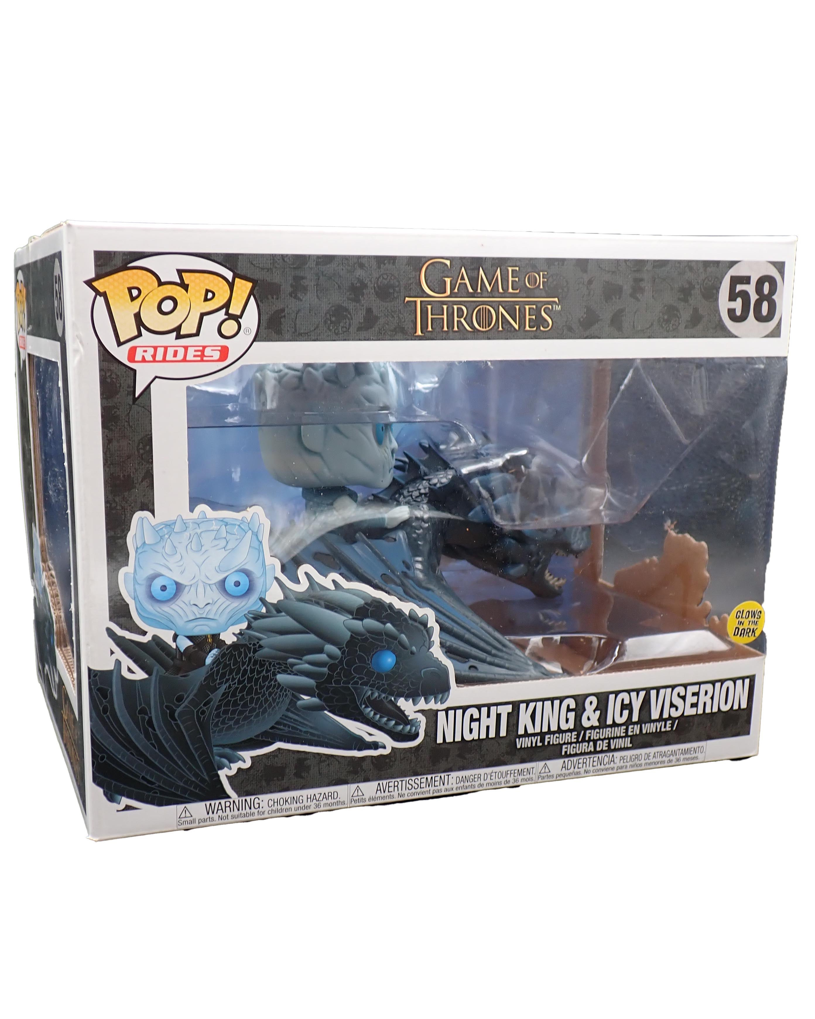 Night King & Icy Viserion [Damaged] - POP! #58