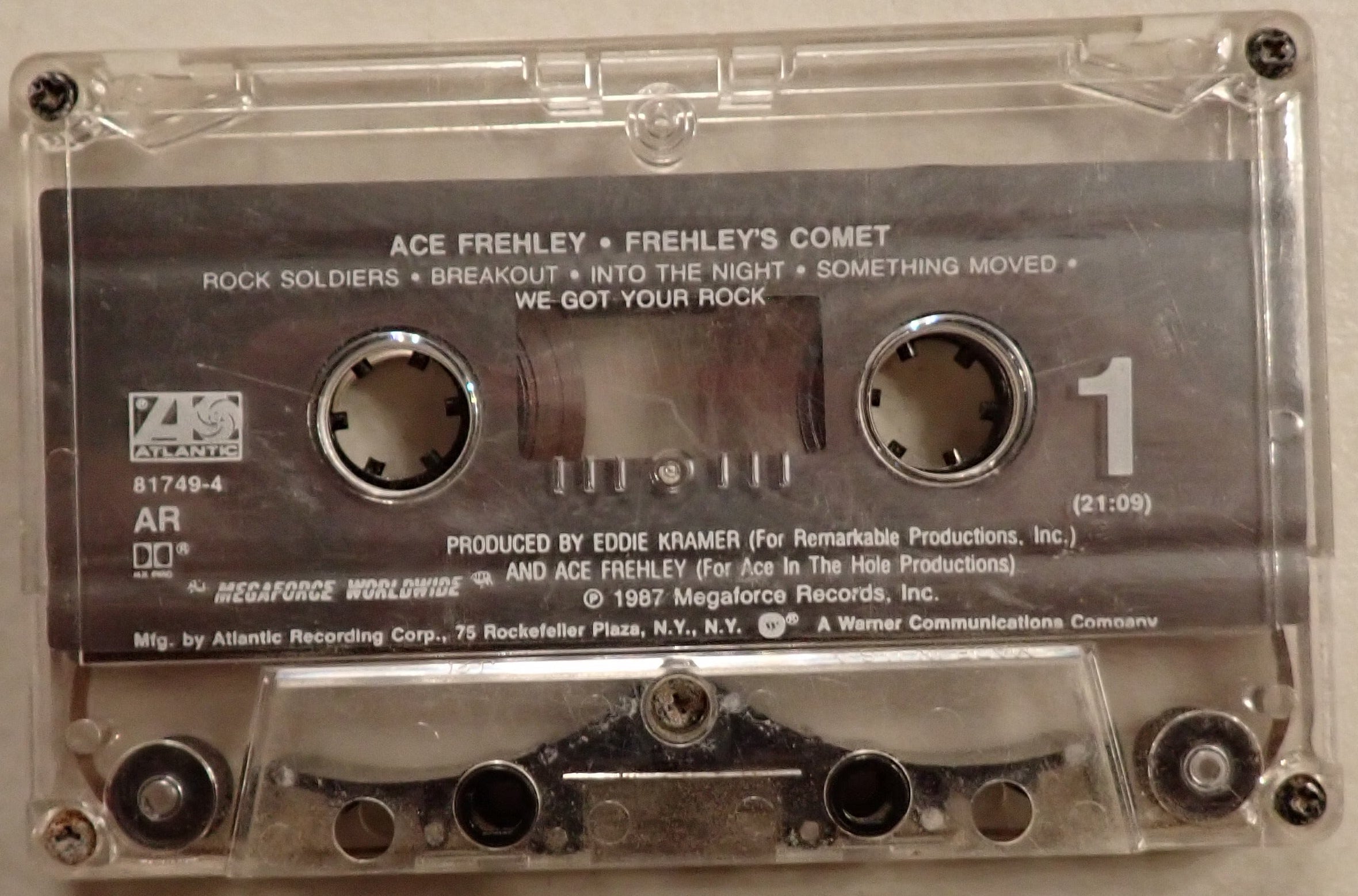 Ace Frehley - Frehley's Comet - Cassette Tape