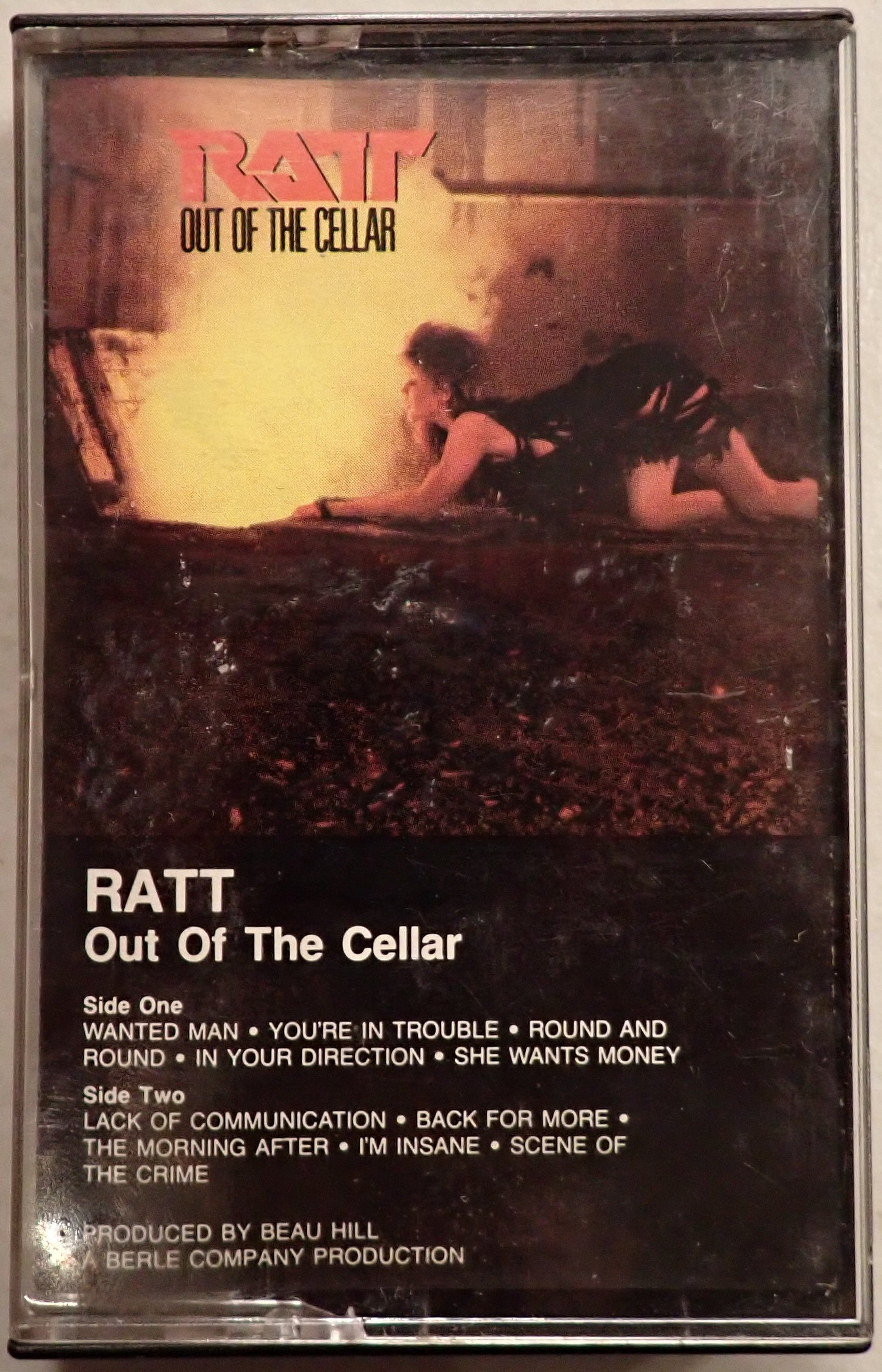 Ratt - Out Of The Cellar - Cassette Tape