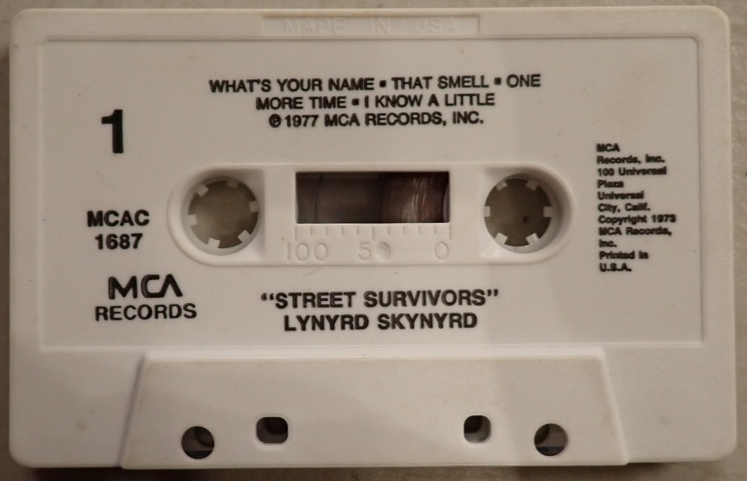 Lynyrd Skynyrd - Street Survivors - Cassette Tape