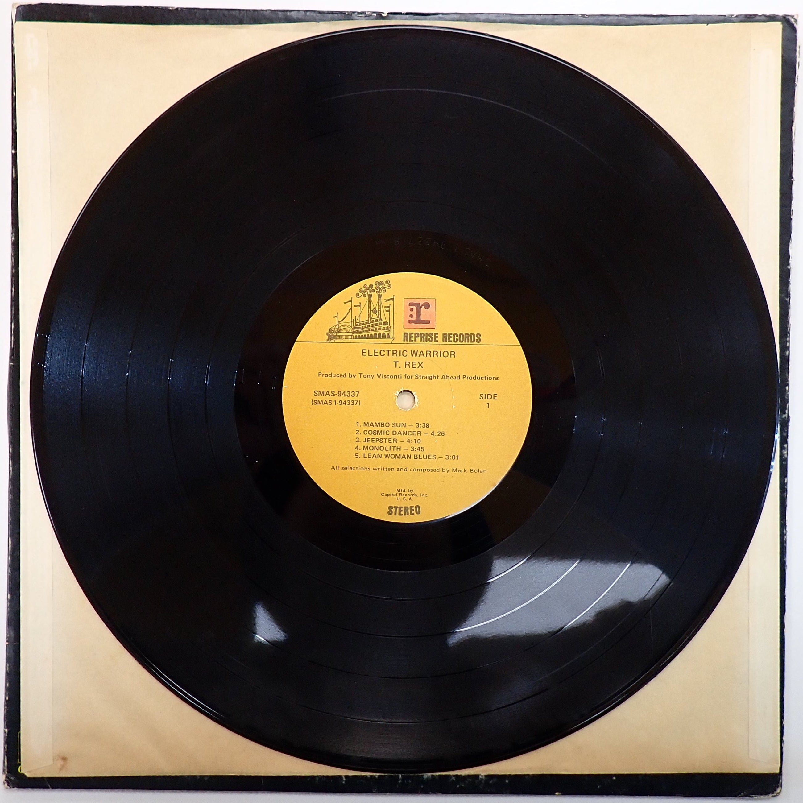 T. Rex - Electric Warrior - Vinyl Records