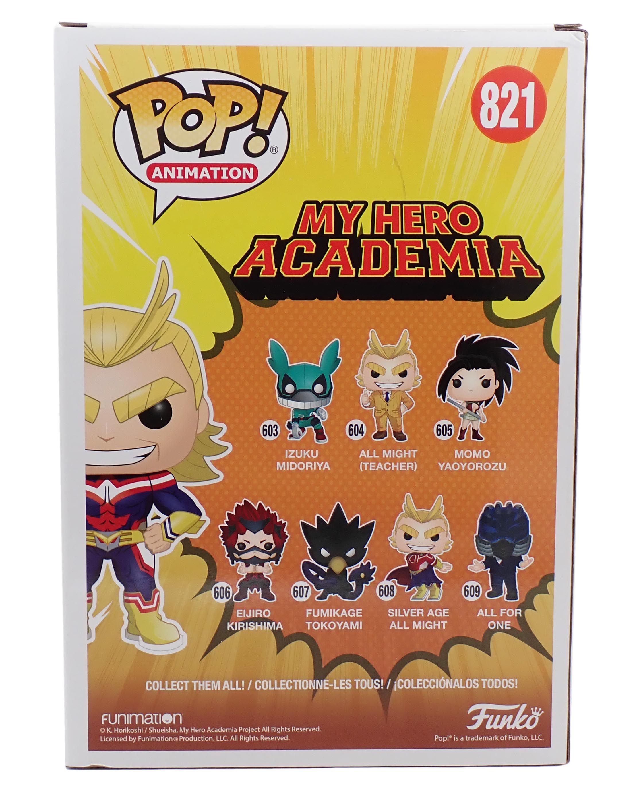 All Might (Glows in the Dark) - POP! #821