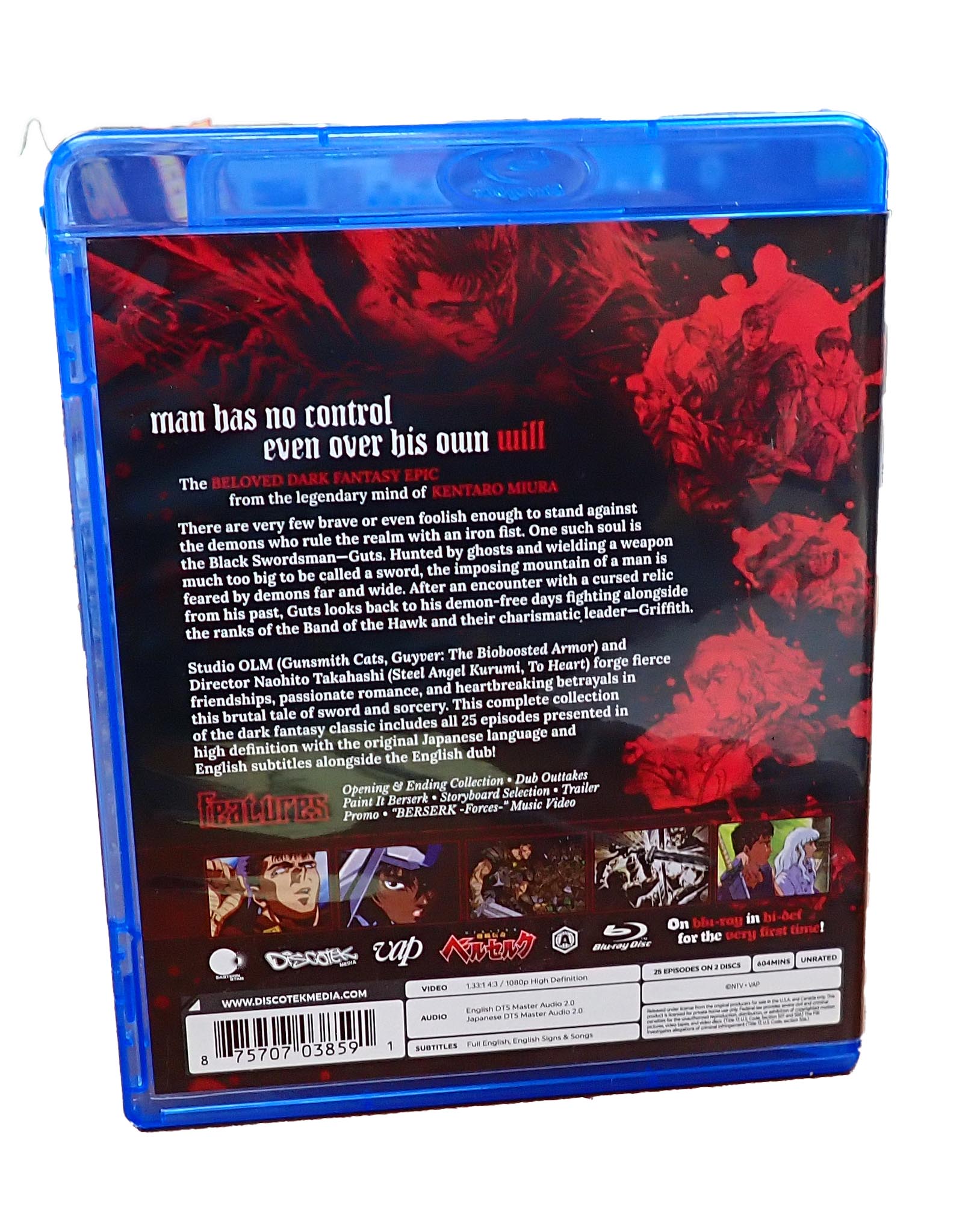 Berserk Complete 1997 TV Series - Blu-ray