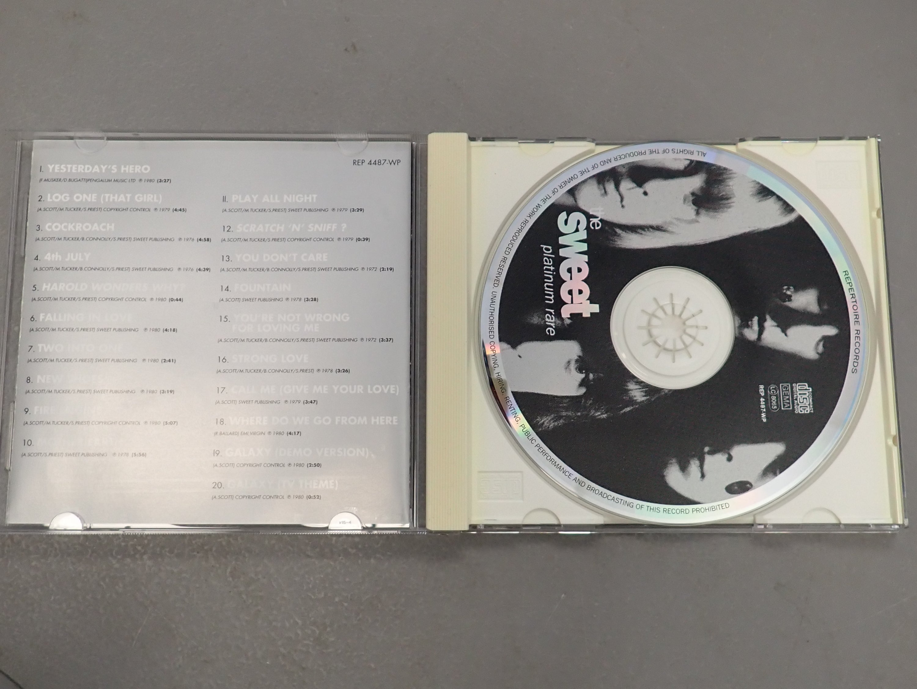 The Sweet - Platinum Rare CD
