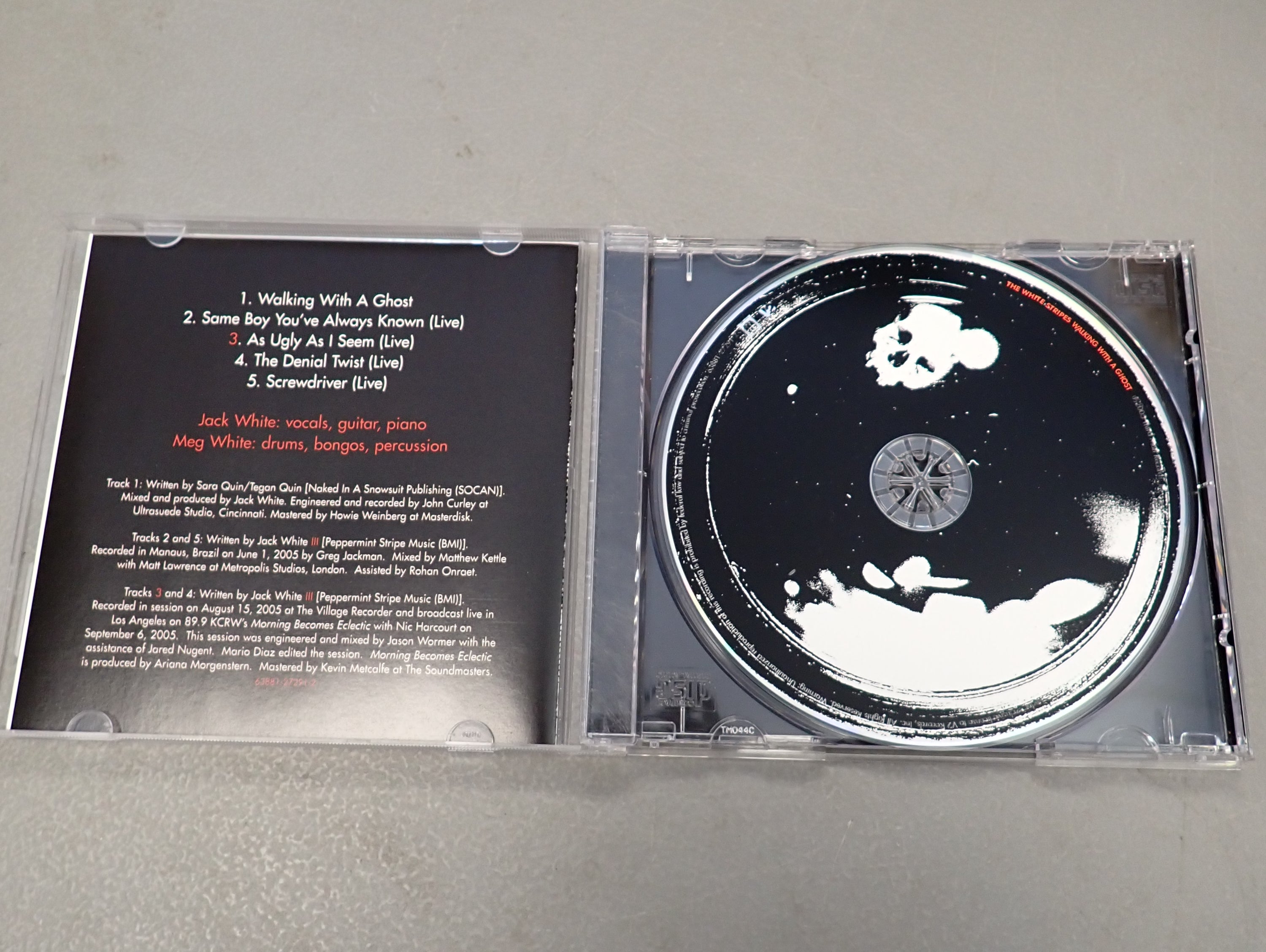 The White Stripes - Walking With a Ghost CD