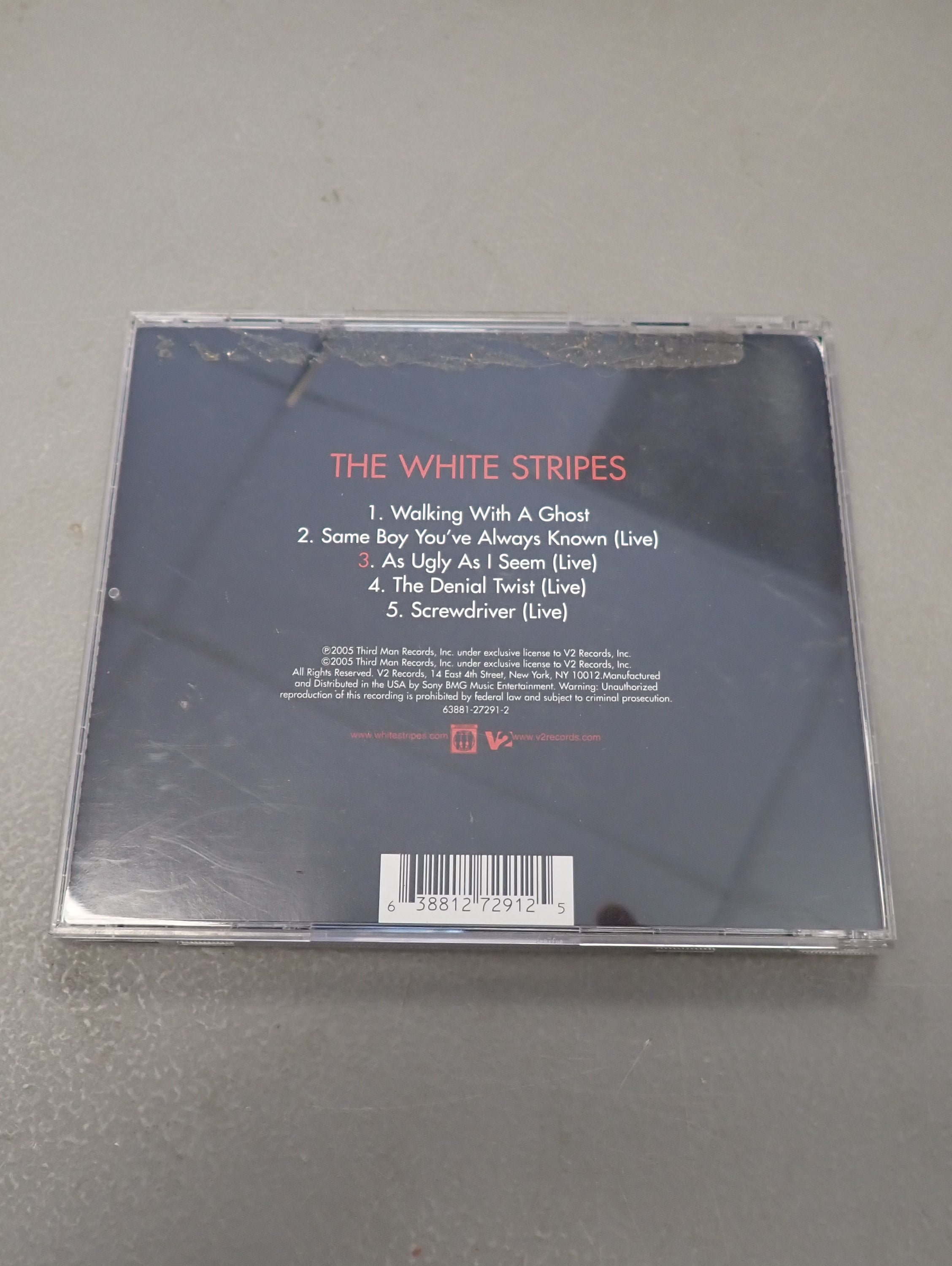 The White Stripes - Walking With a Ghost CD