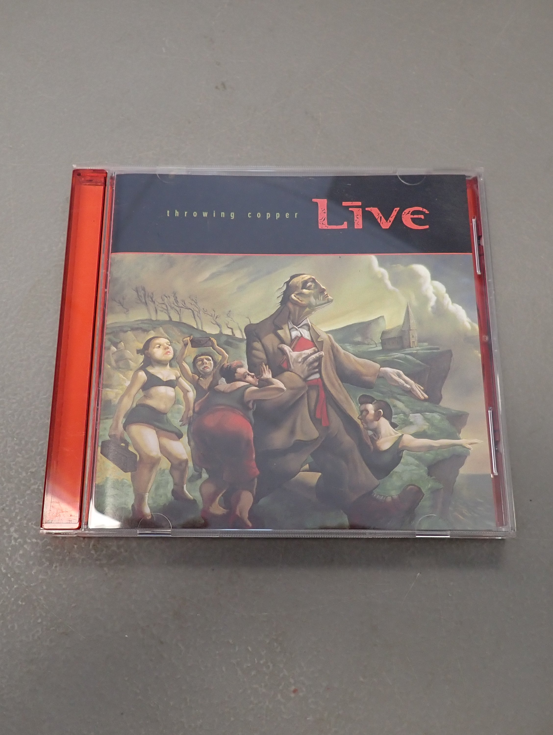 Live - Throwing Copper CD