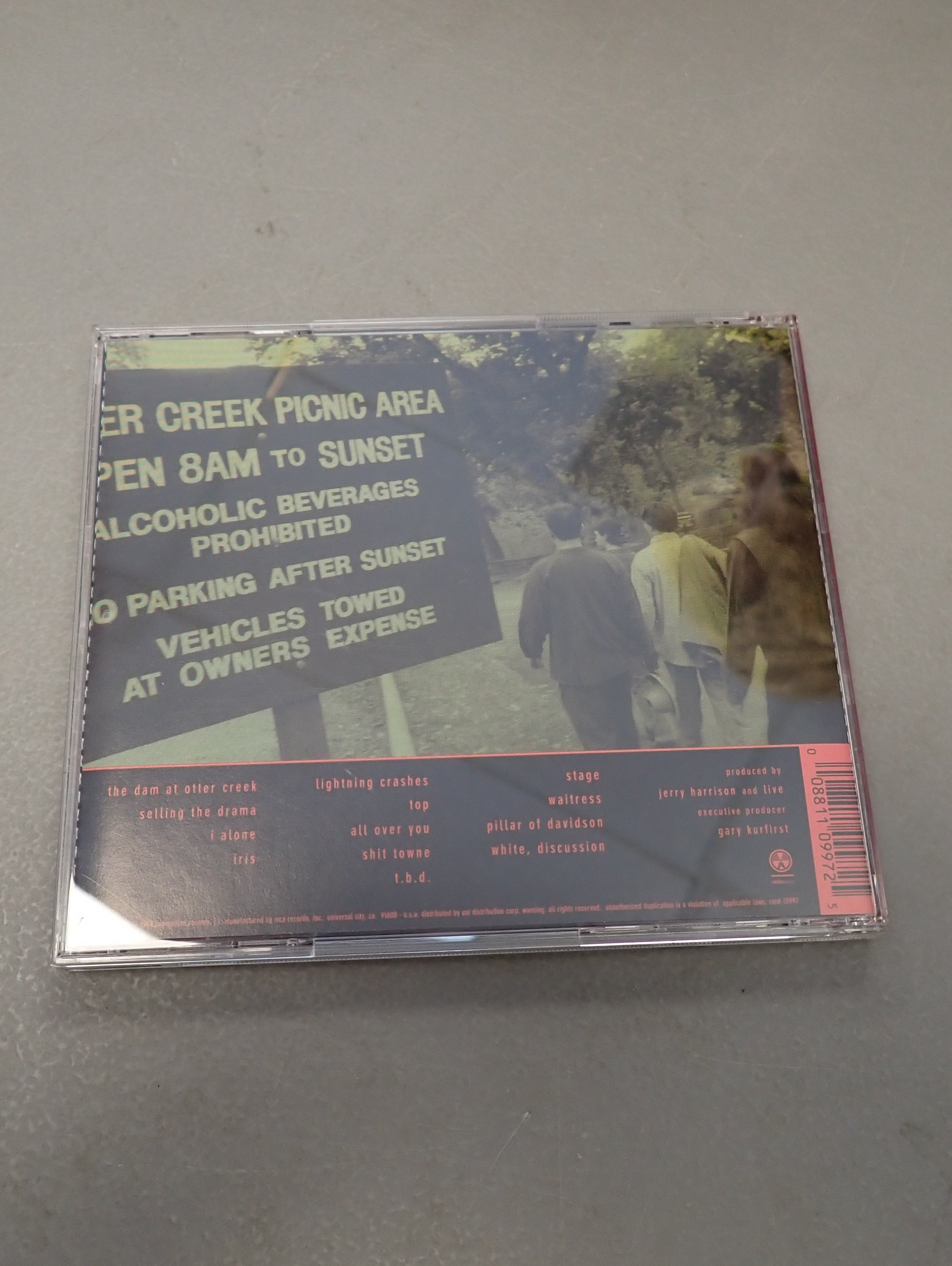 Live - Throwing Copper CD