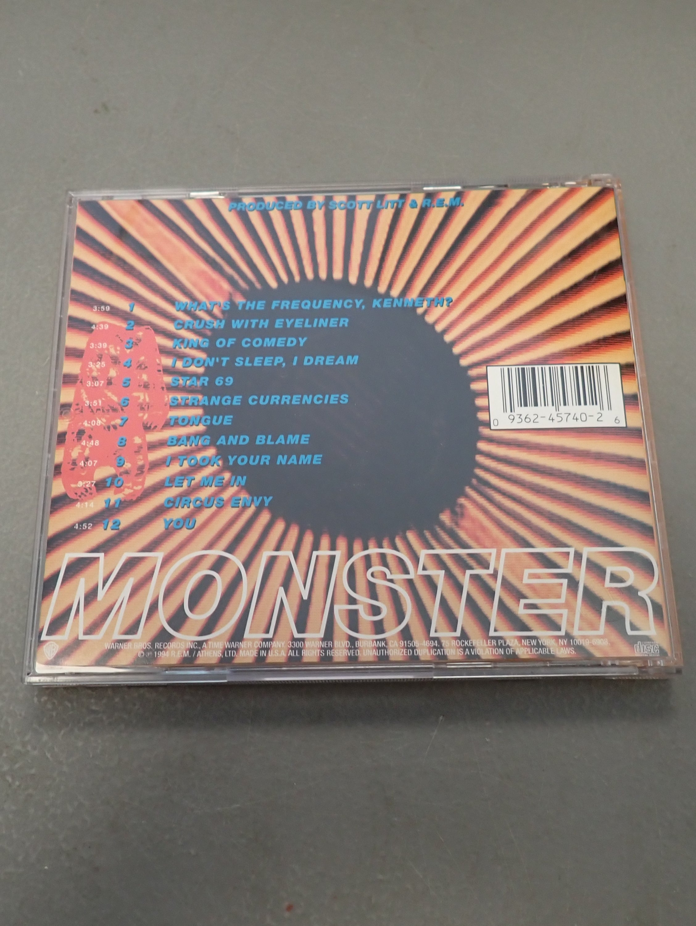 R.E.M. - Monster CD