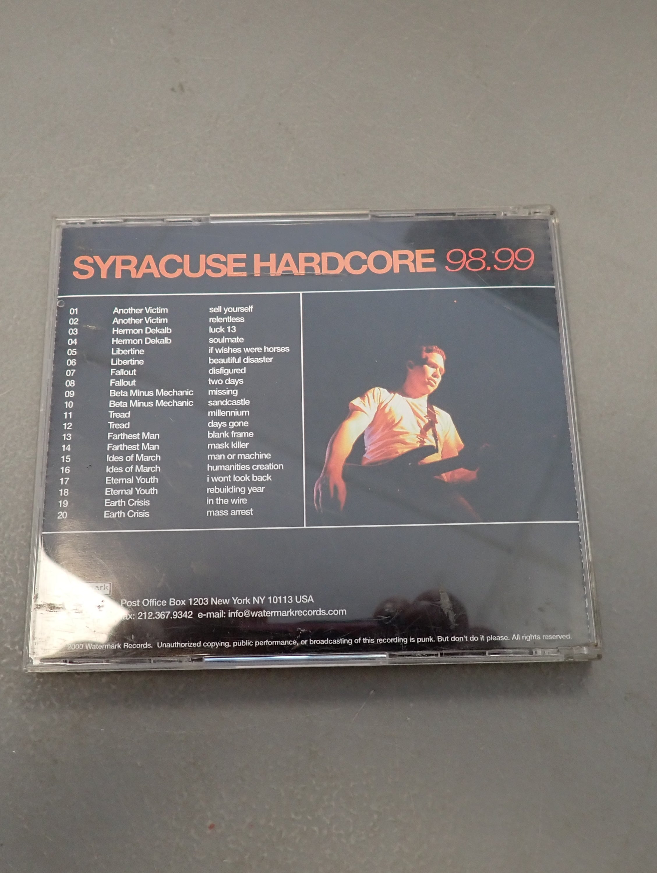 Syracuse Hardcore - 98.99 CD