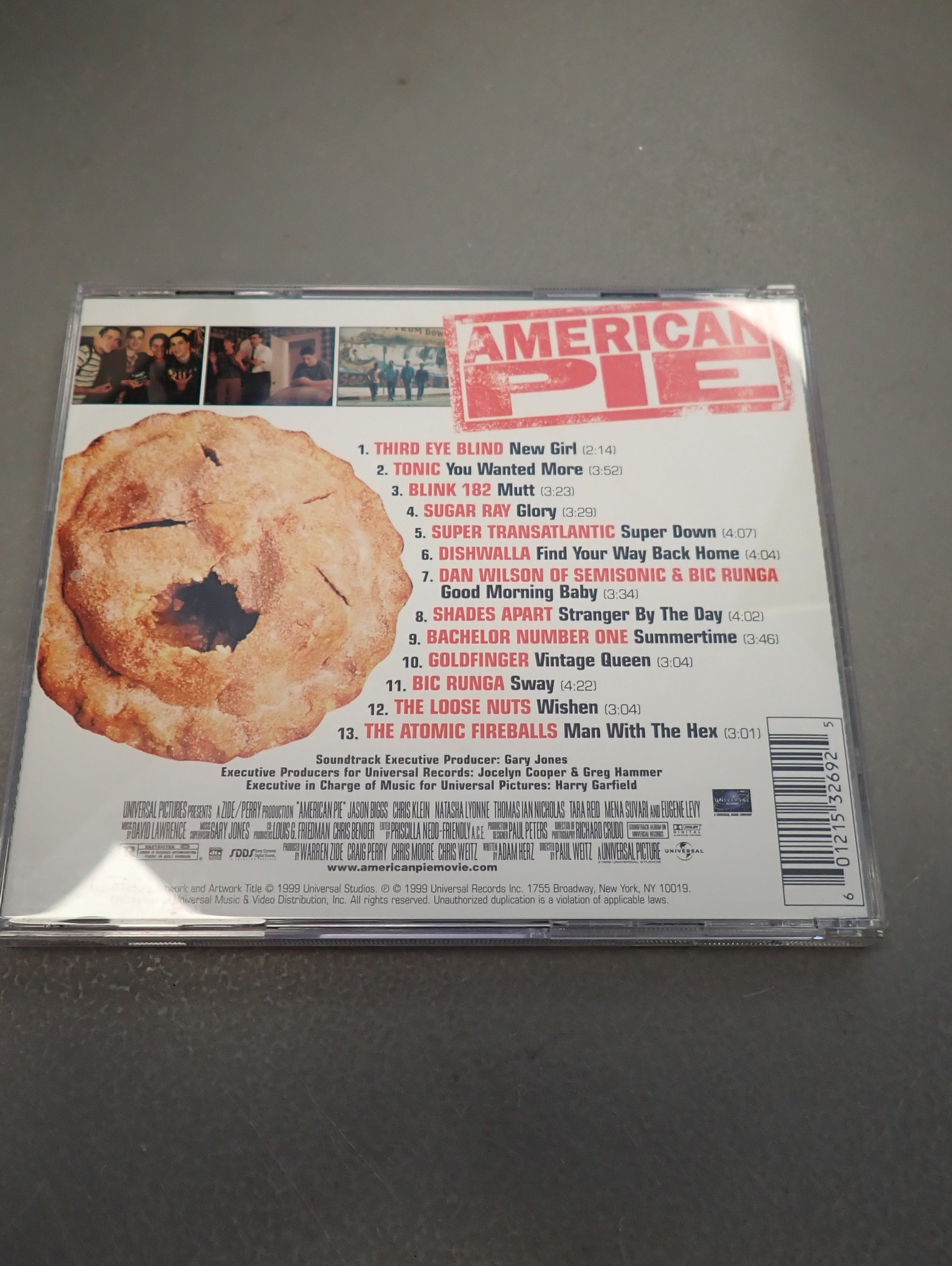 American Pie - Music from the Motion Picture CD