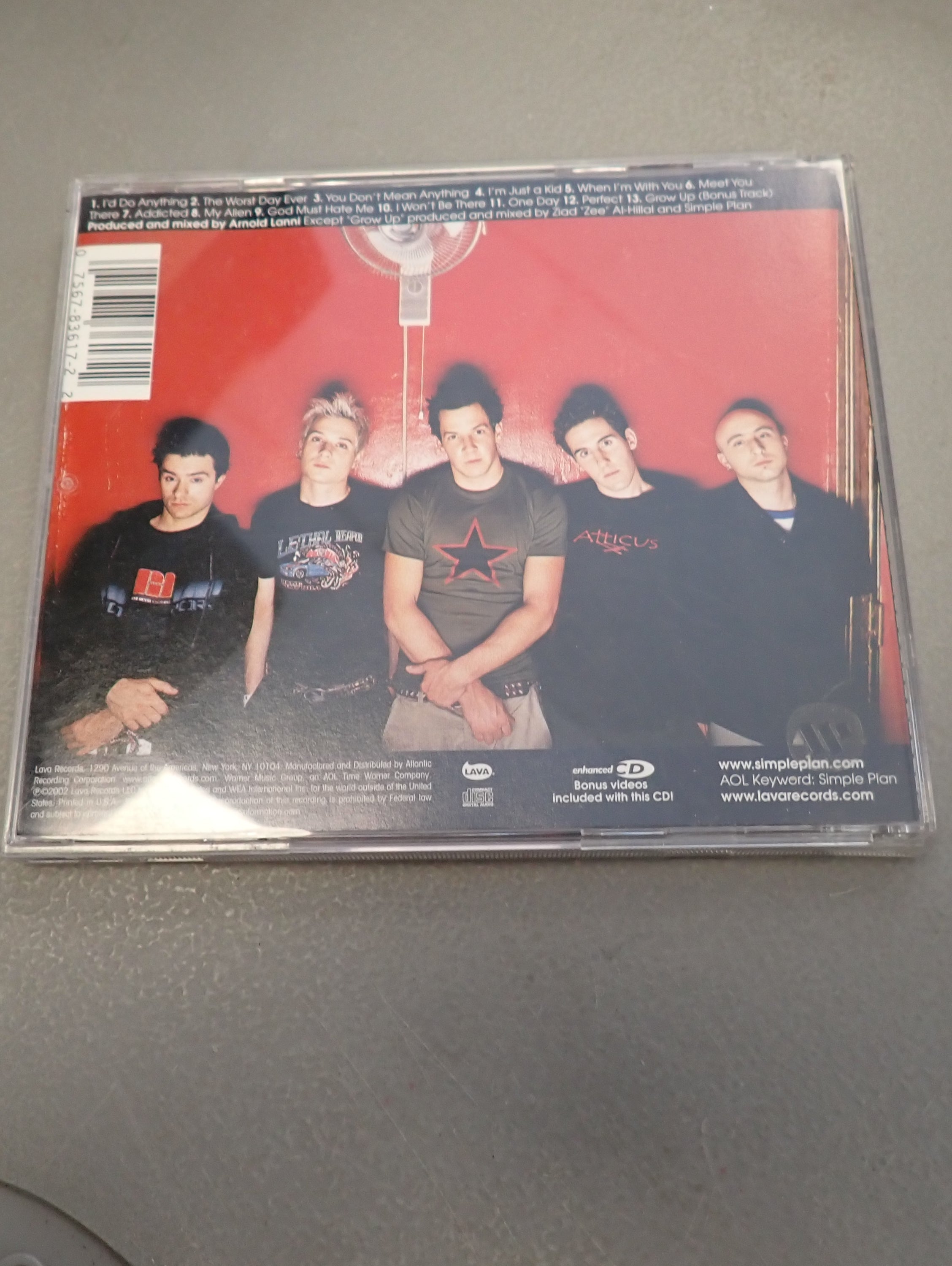 Simple Plan - No Pads, No Helmets...Just Balls CD