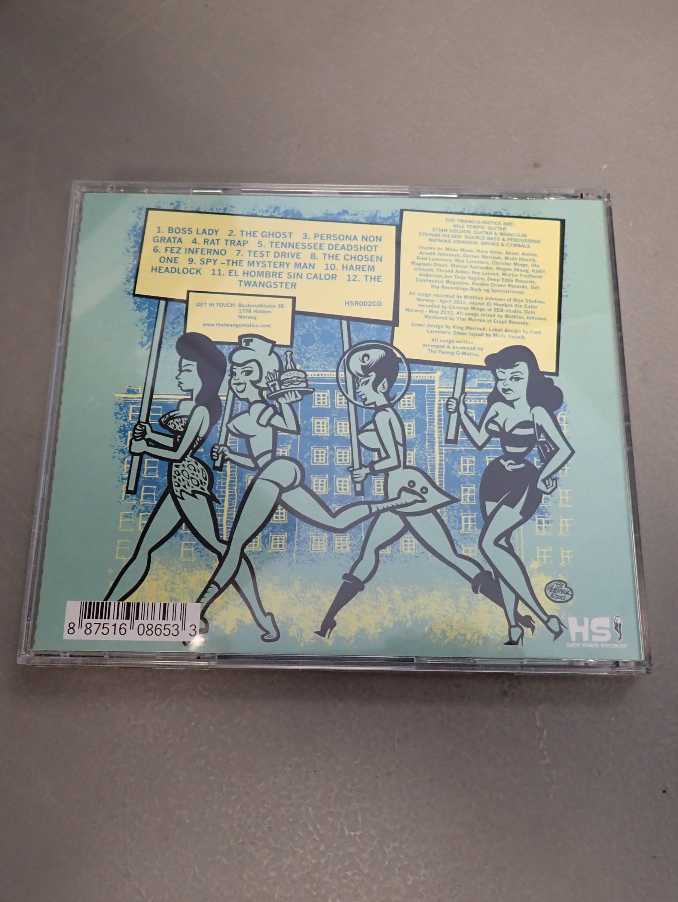 The Twang-o-Matics - Fretboard Mojo CD