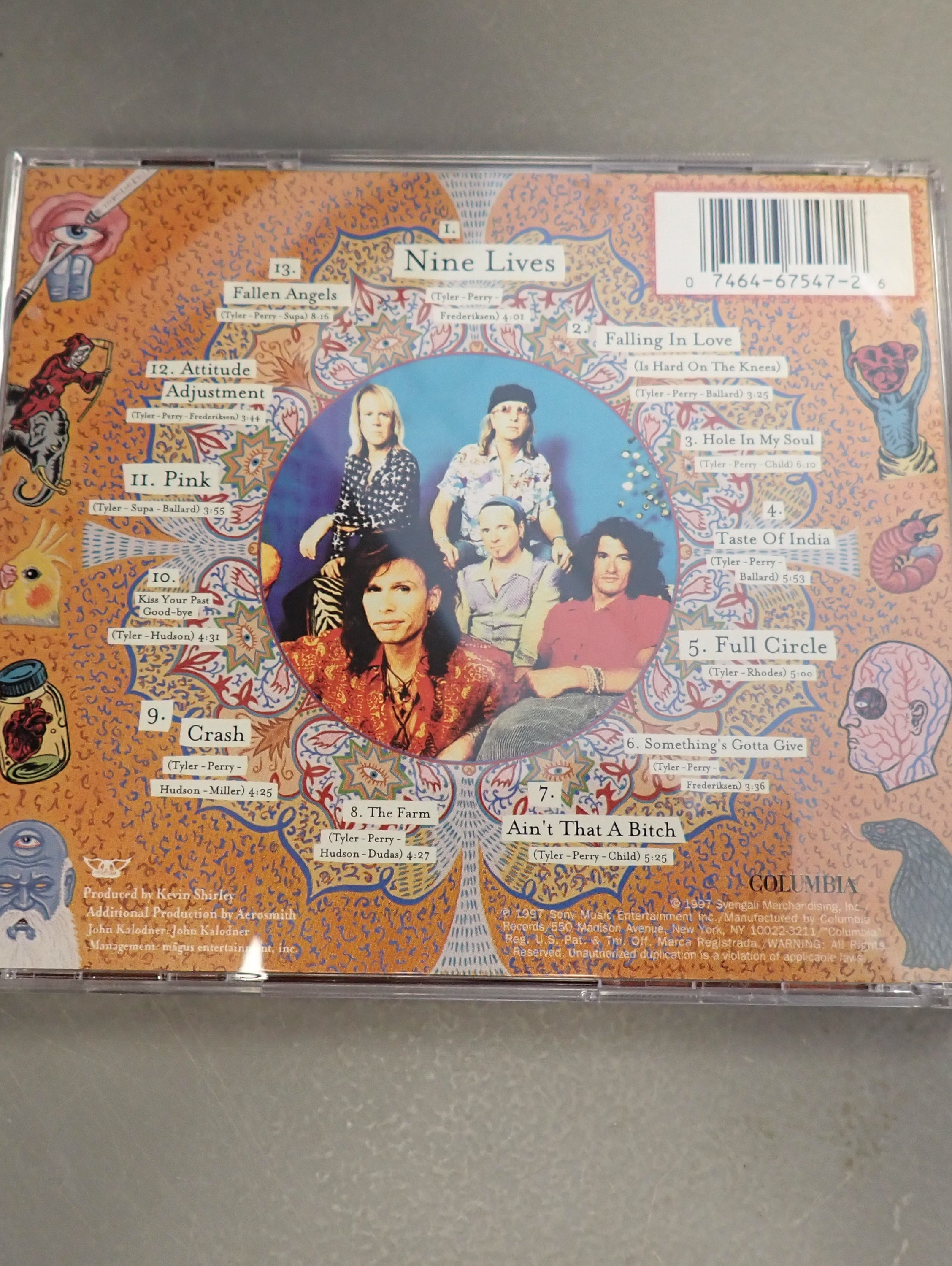 Aerosmith - Nine Lives CD