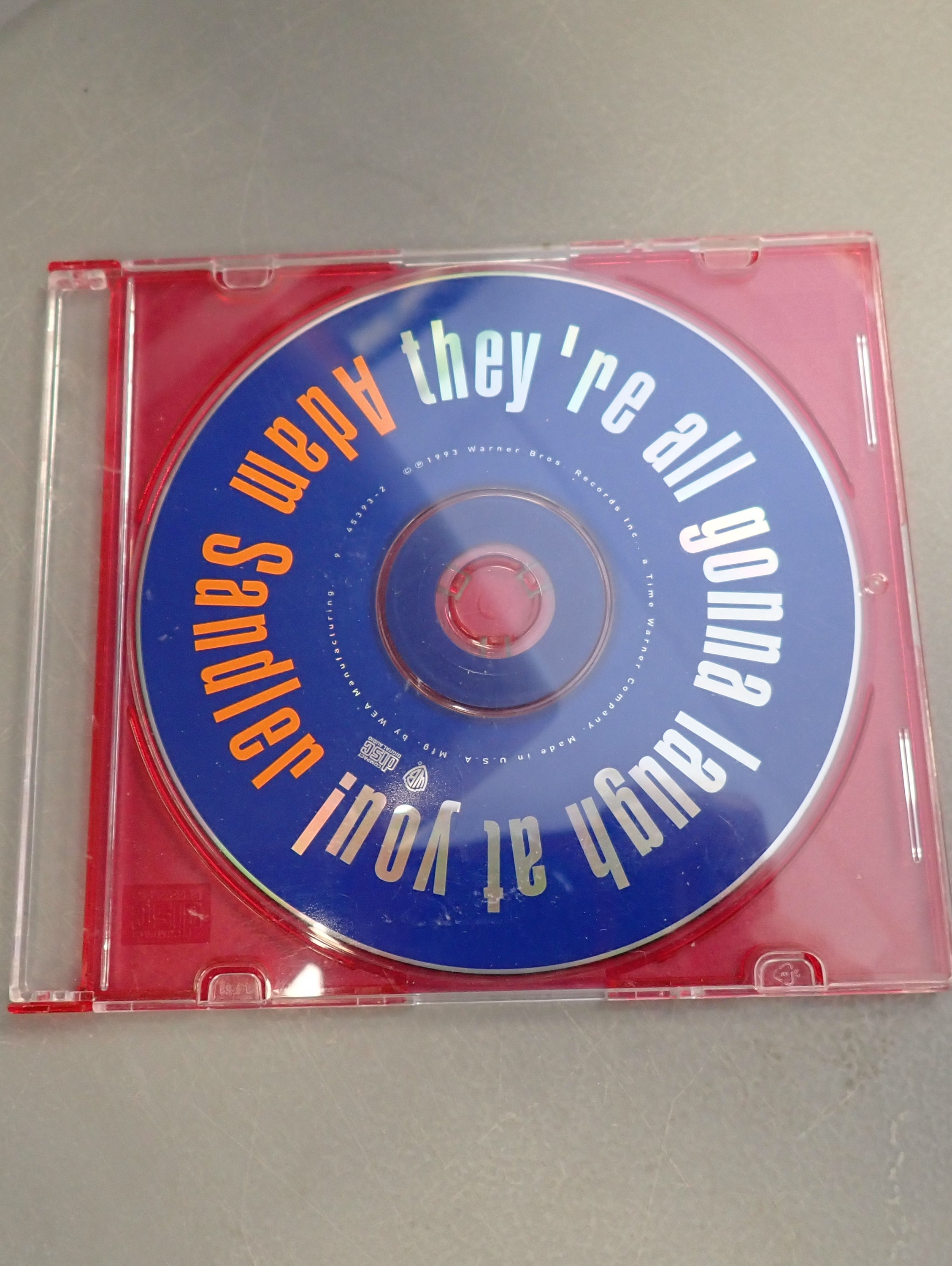 Adam Sandler - They're All Gonna Laugh at You CD