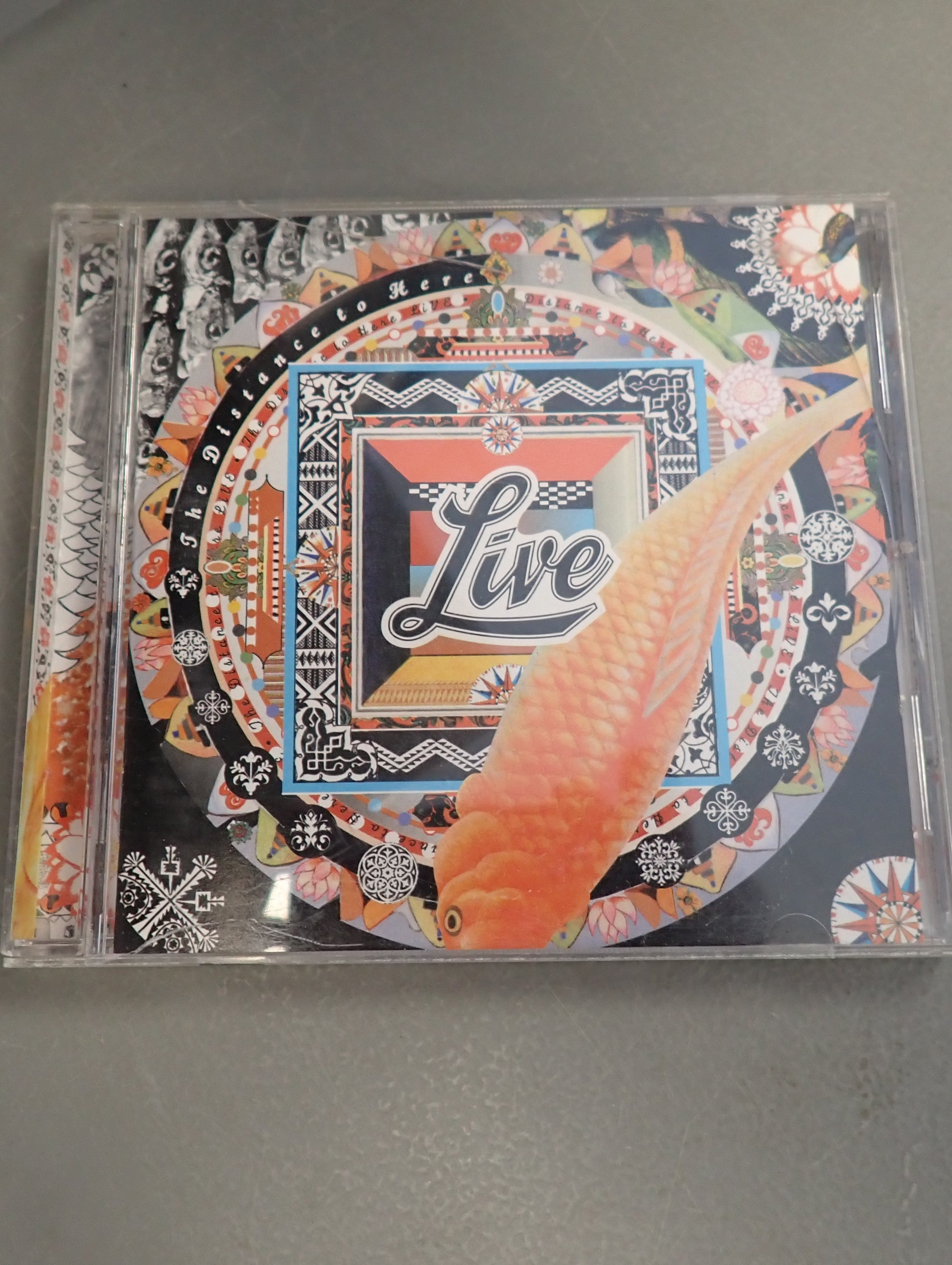 Live - The Distance to Here CD