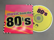 Music From the 80's CD