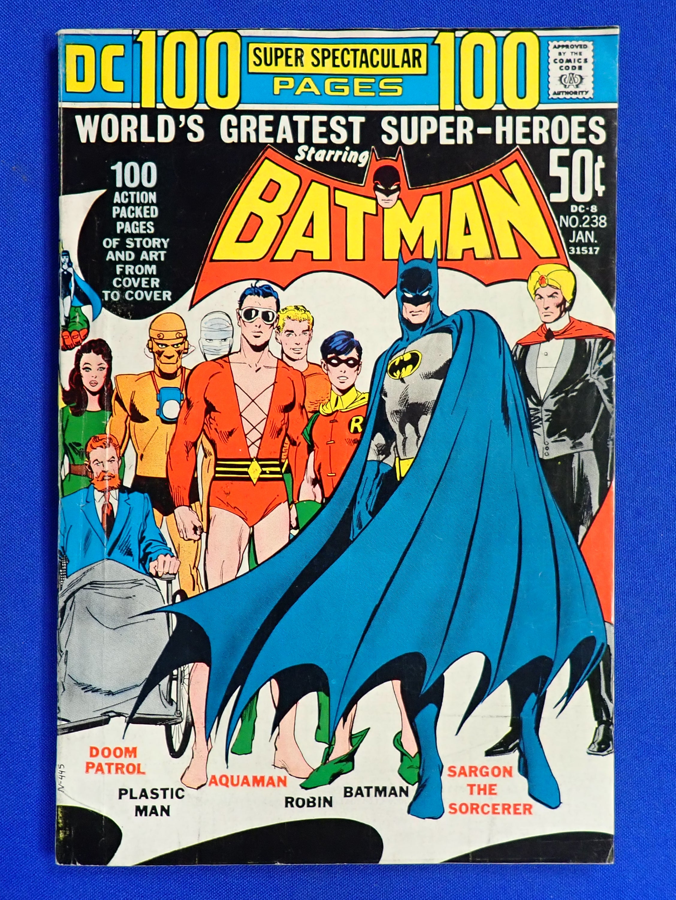 Batman #238 (1972) - VG (4.0) - Wraparound Neal Adams Cover