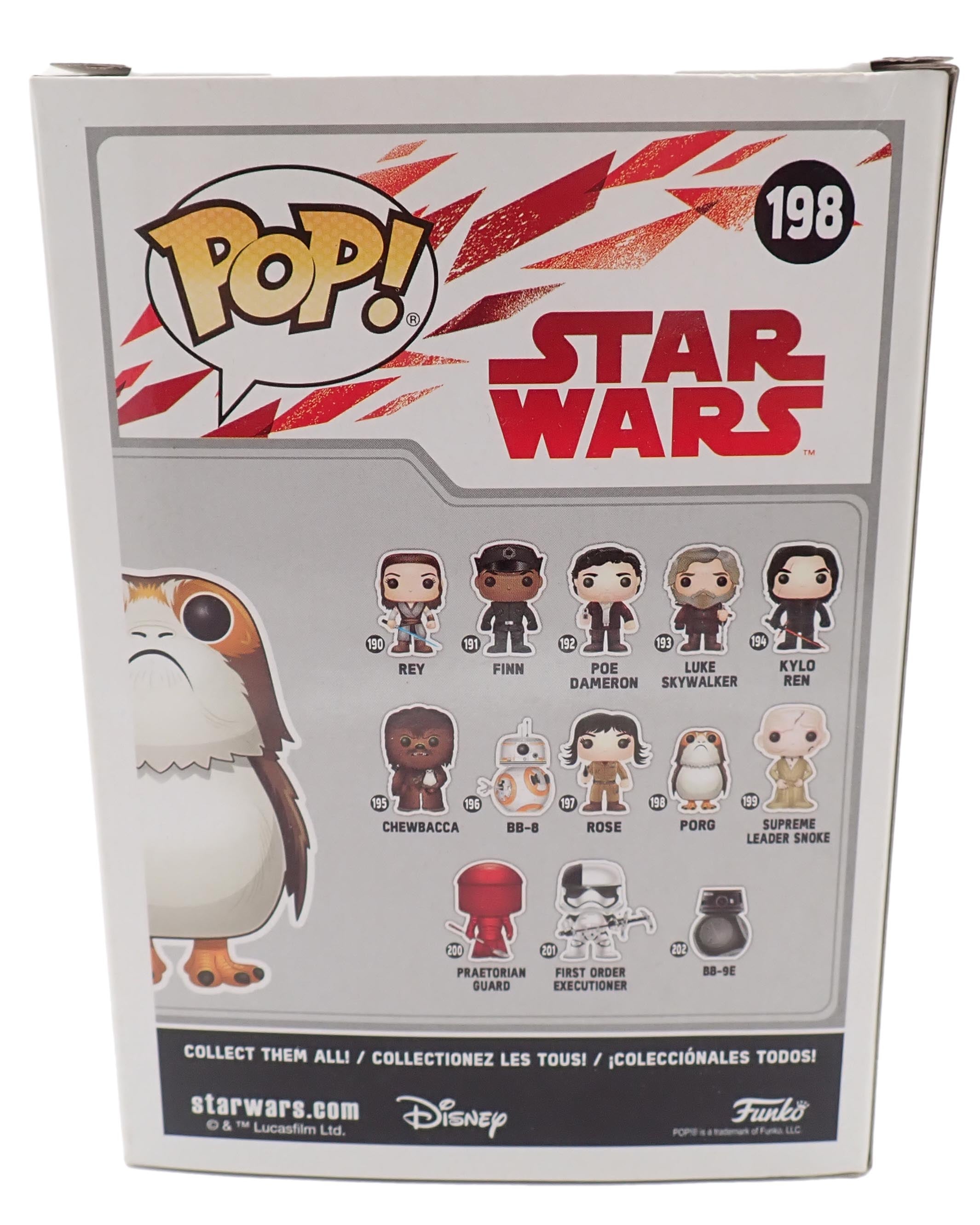 Porg (Hot Topic Exclusive) - POP! #198 [PRE-OWNED]