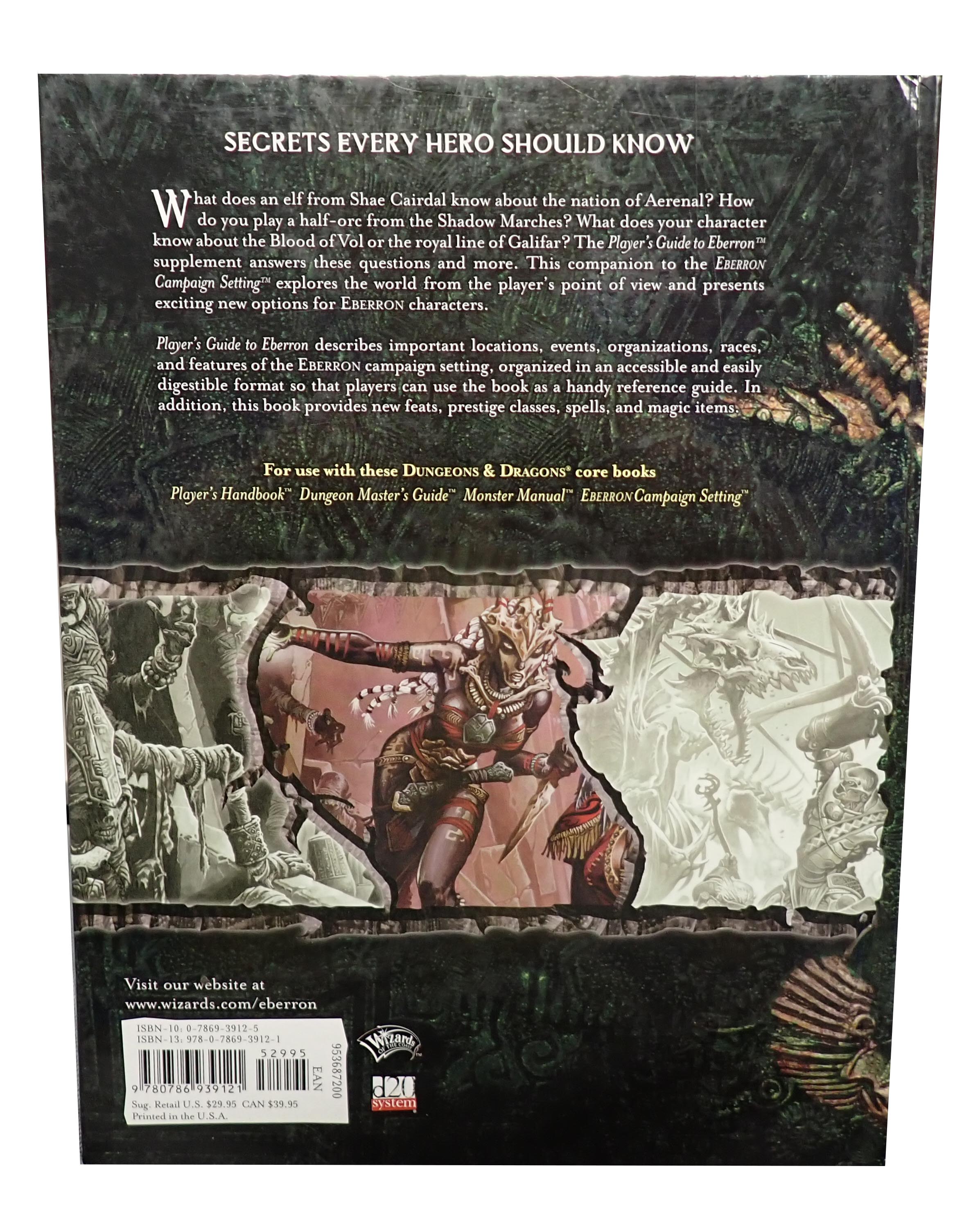 D&D Eberron Player's Guide to Eberron [Pre-Owned RPG]
