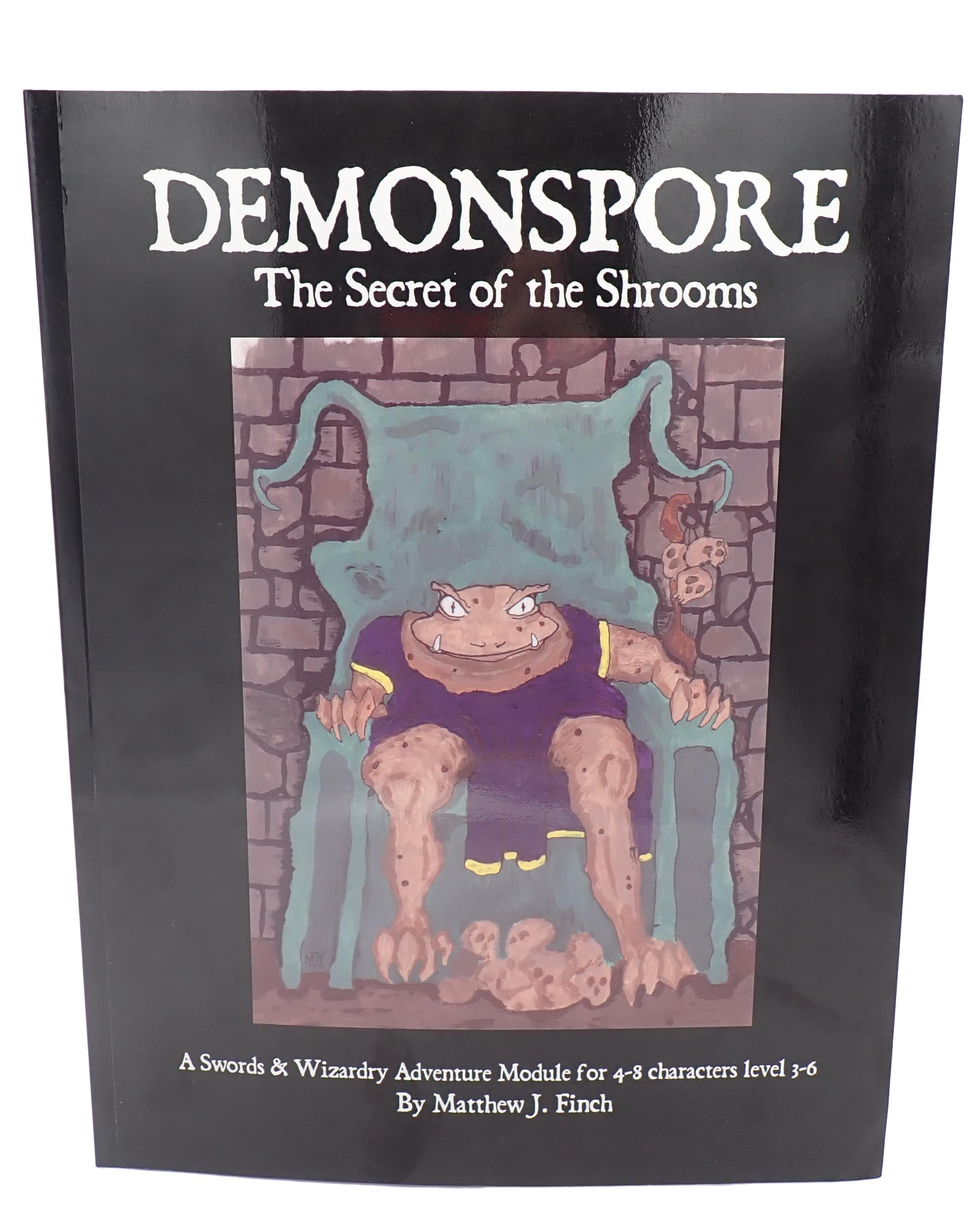 Demonspore The Secret of the Shrooms - Swords & Wizardry [PRE-OWNED]