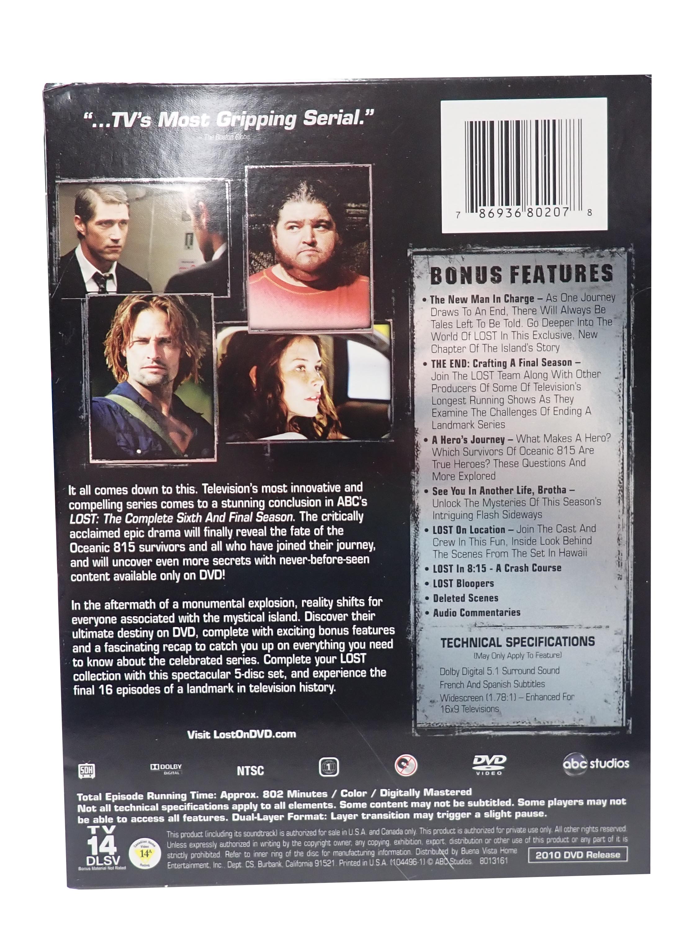 Lost: The Complete Sixth Season - [DVD]