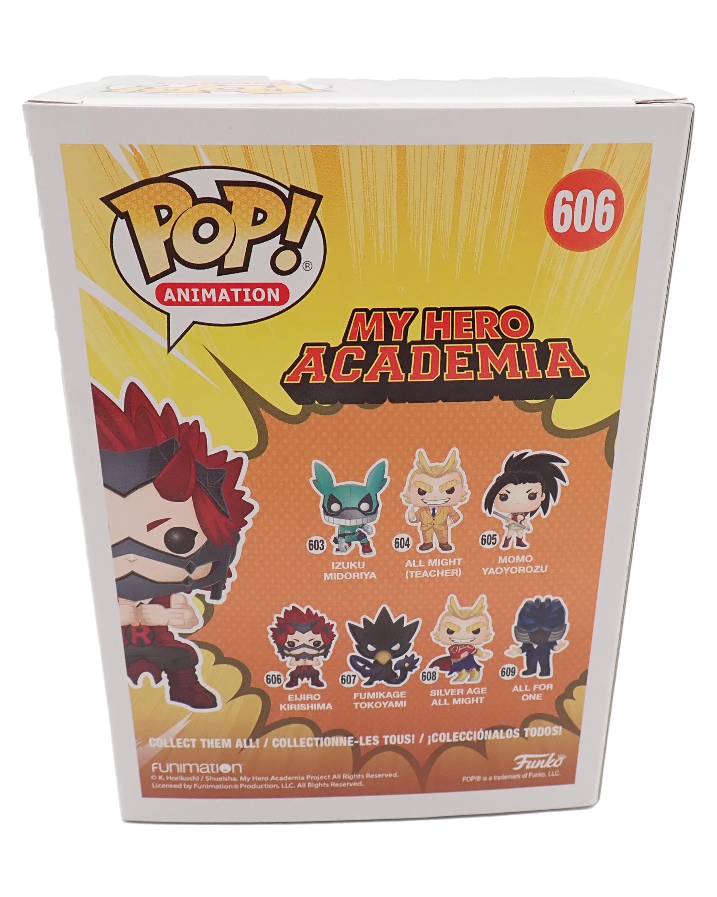 Eijiro Kirishima (BoxLunch Exclusive) - POP! #606 [PRE-OWNED]