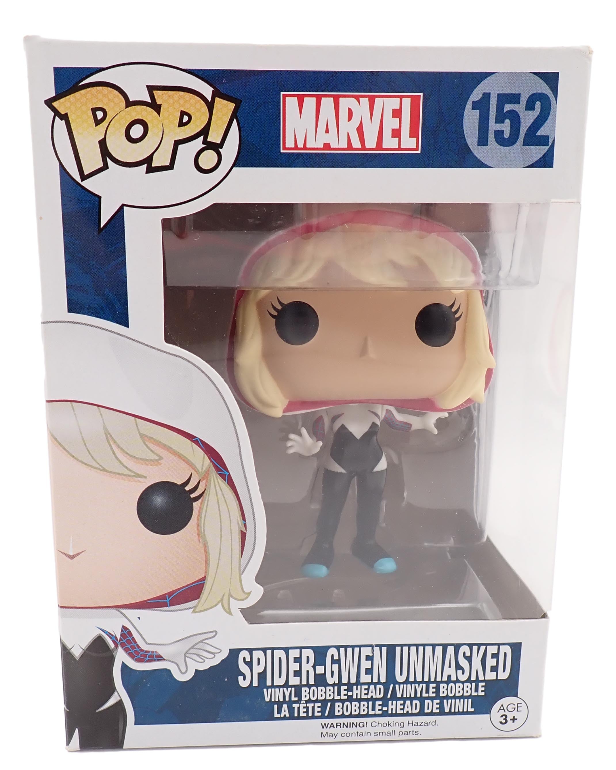 Spider-Gwen Unmasked - POP! #152 [PRE-OWNED]