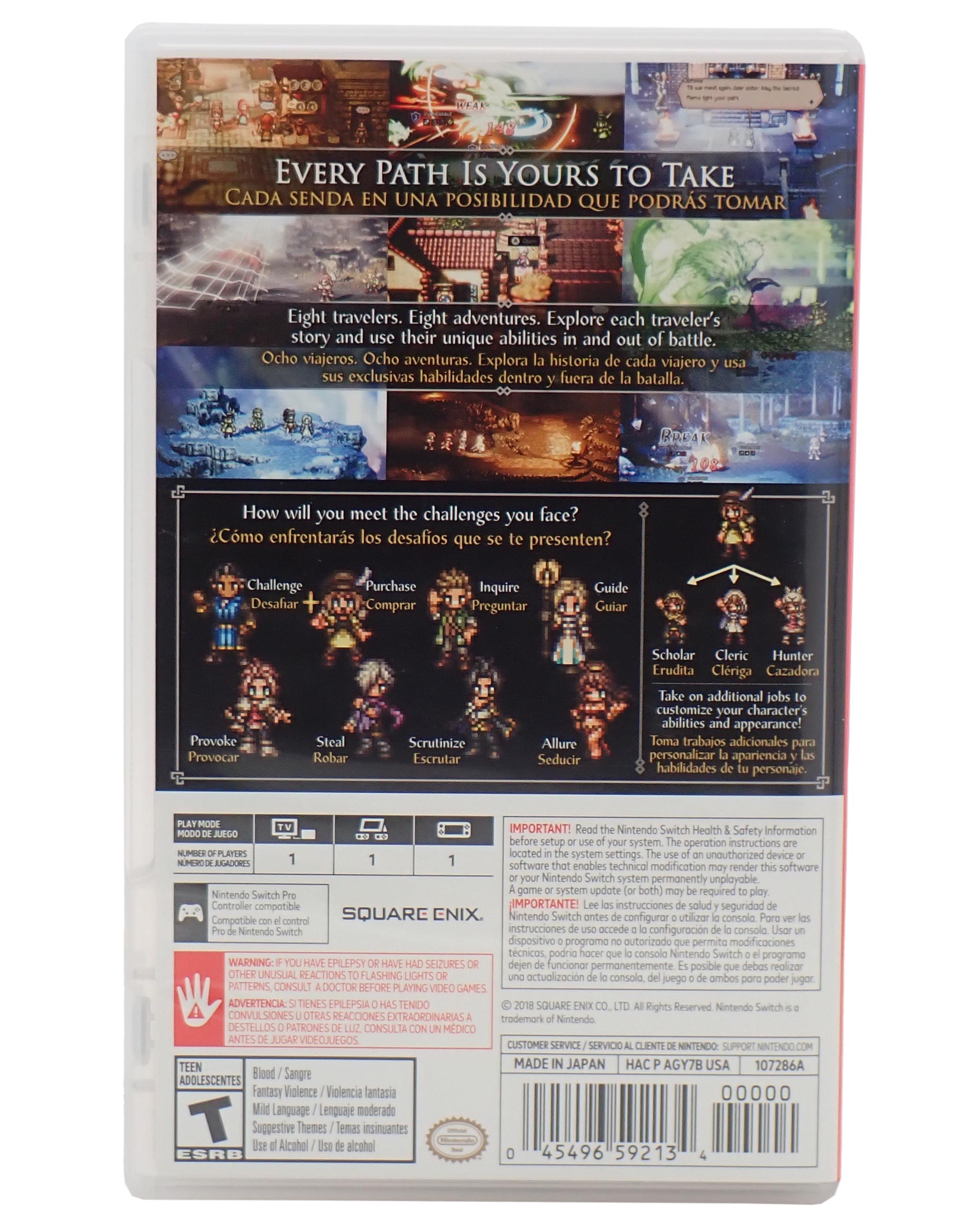 Octopath Traveler - Switch